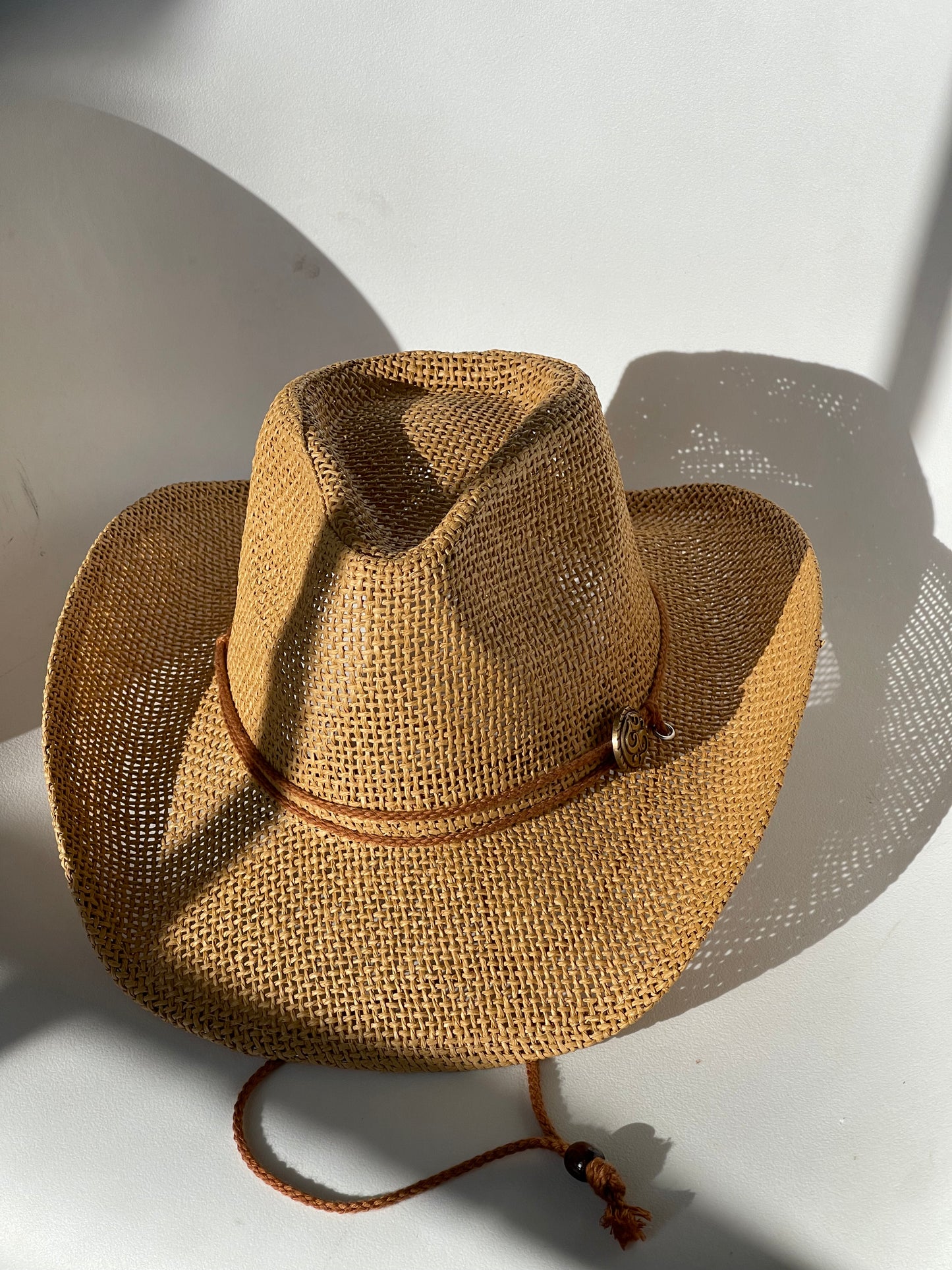 Kyle Straw Cowboy Hat In Tan