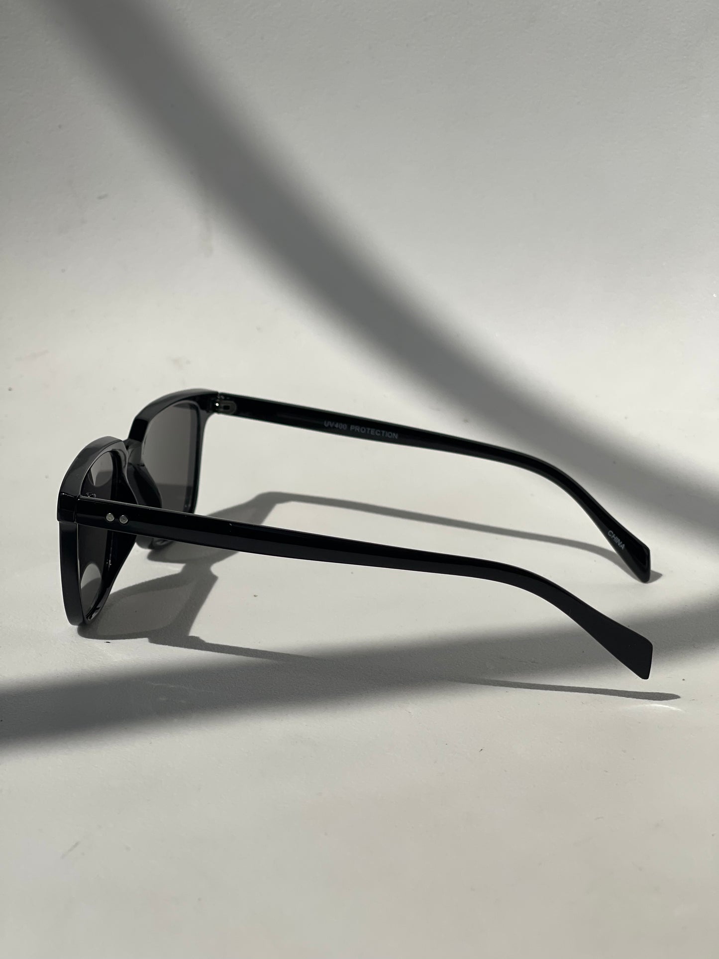 Katie Classic 80s Style Sunglasses In Black
