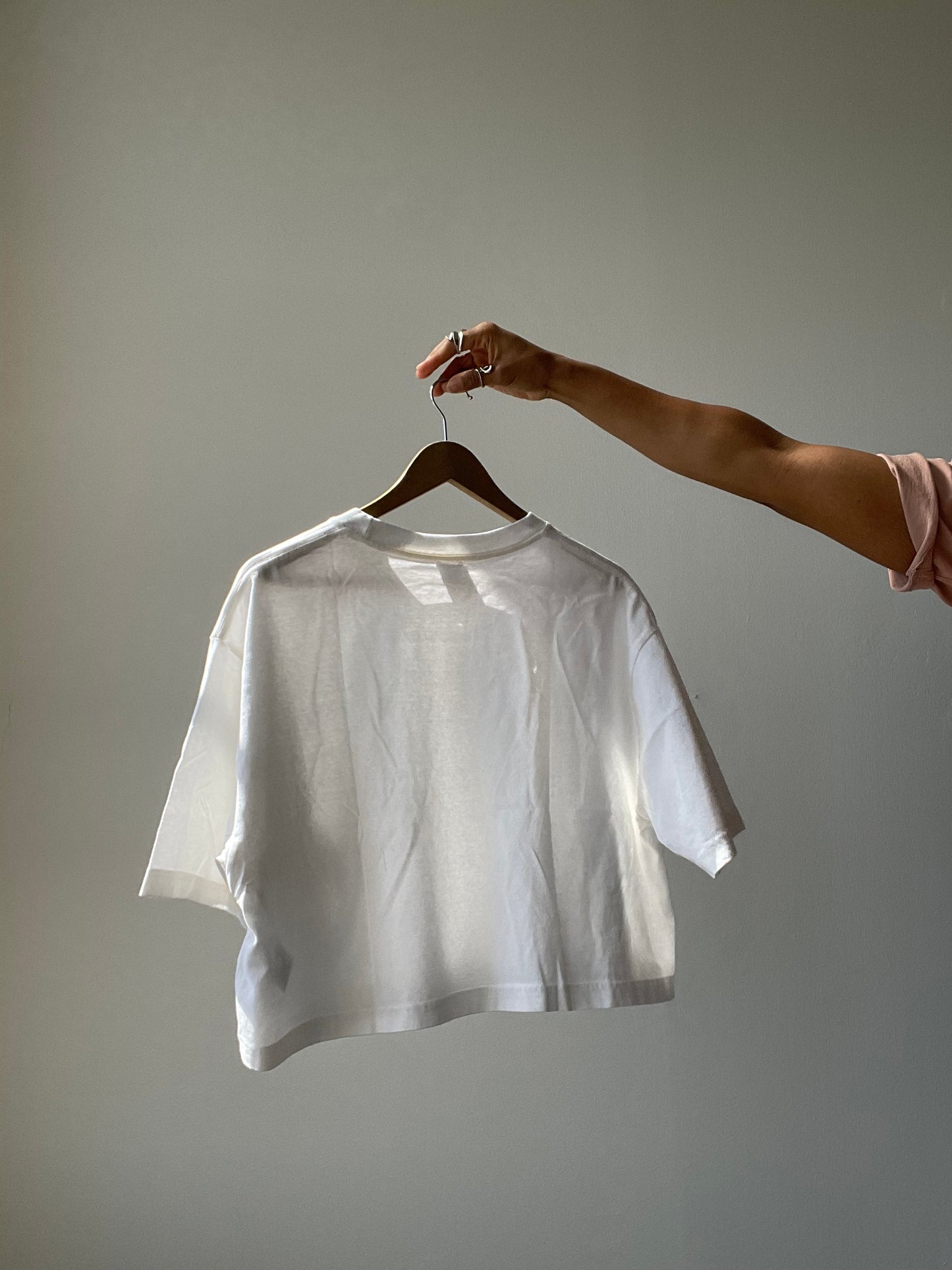 Billye Organic Cotton T Shirt In White