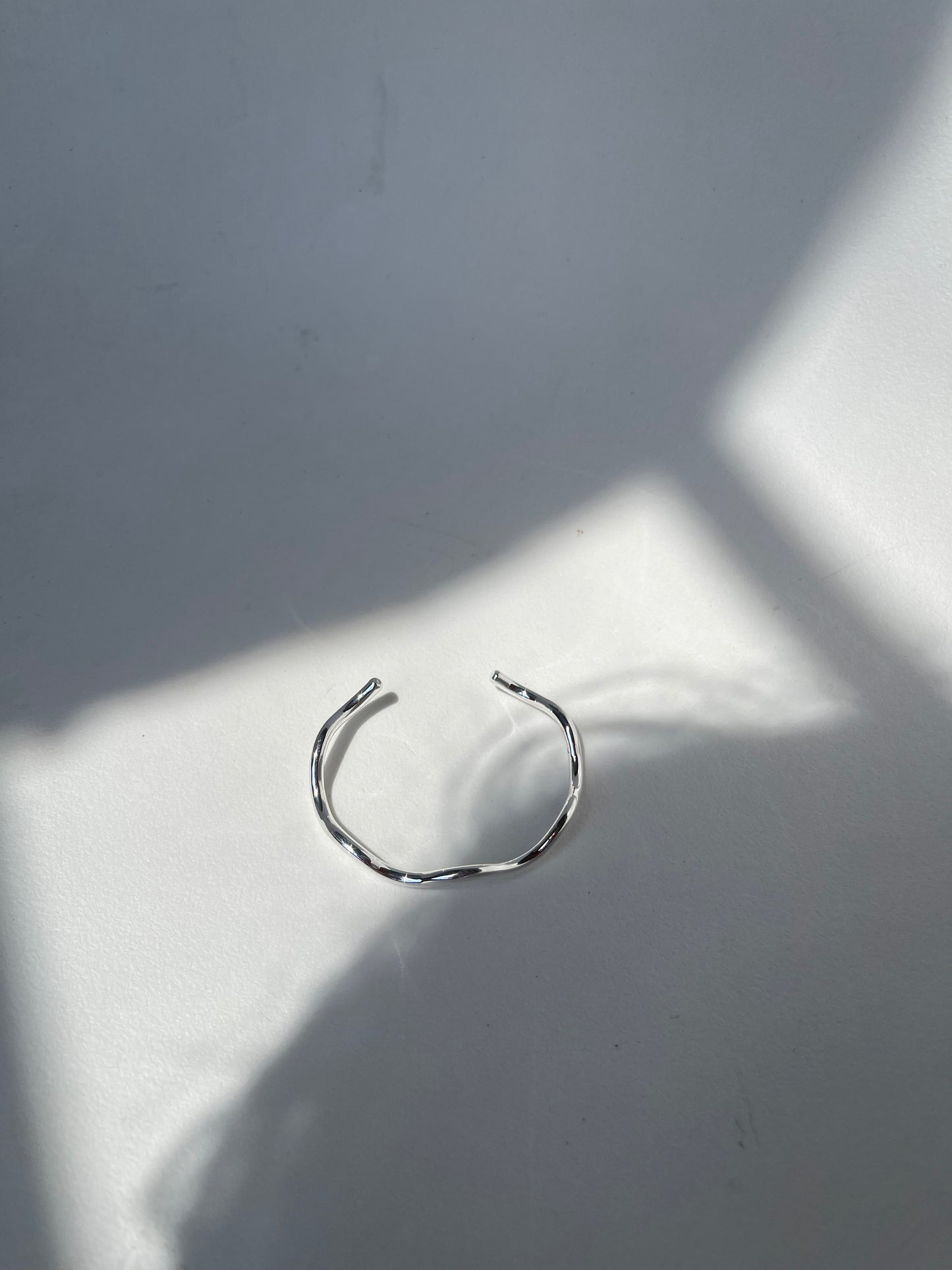 Sonia Classic Wave Cuff Bracelet In Silver