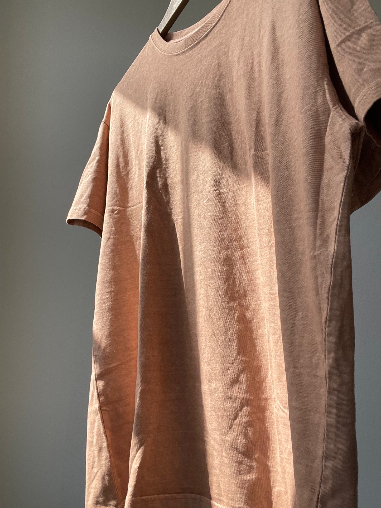 Angels Organic Cotton Oversized Tee In Acid Sand