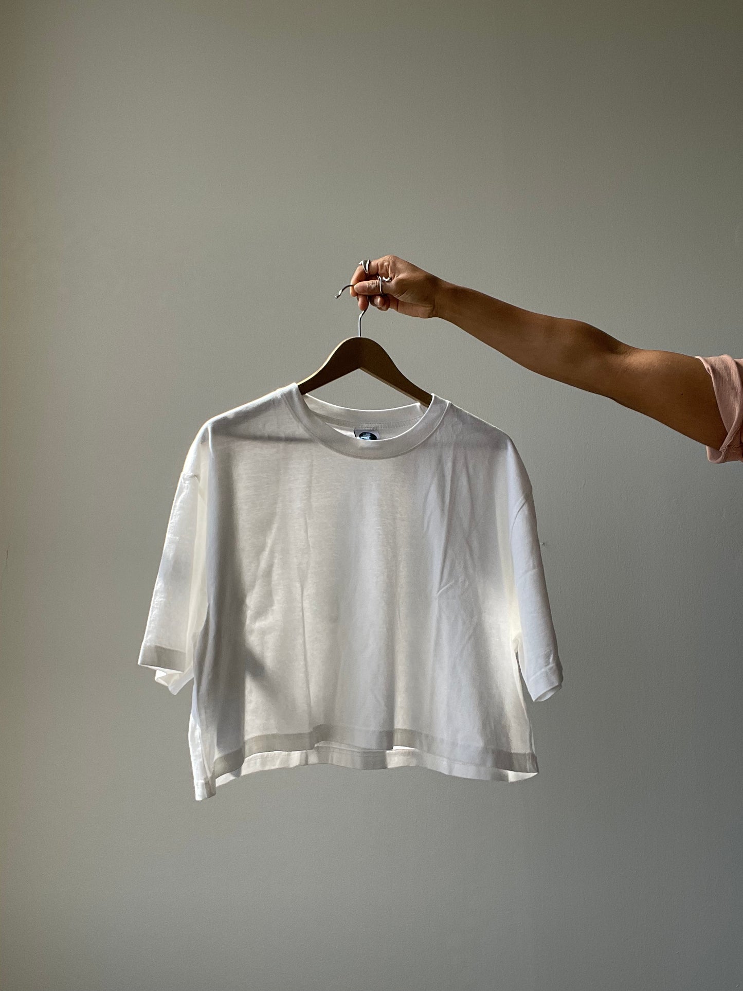 Billye Organic Cotton T Shirt In White