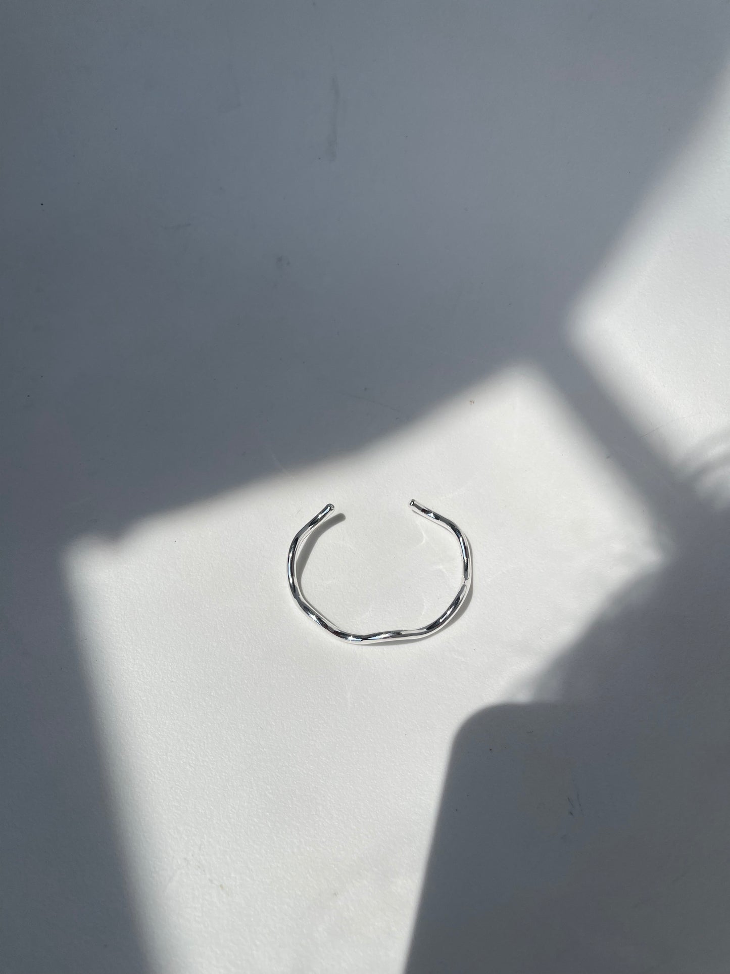 Sonia Classic Wave Cuff Bracelet In Silver