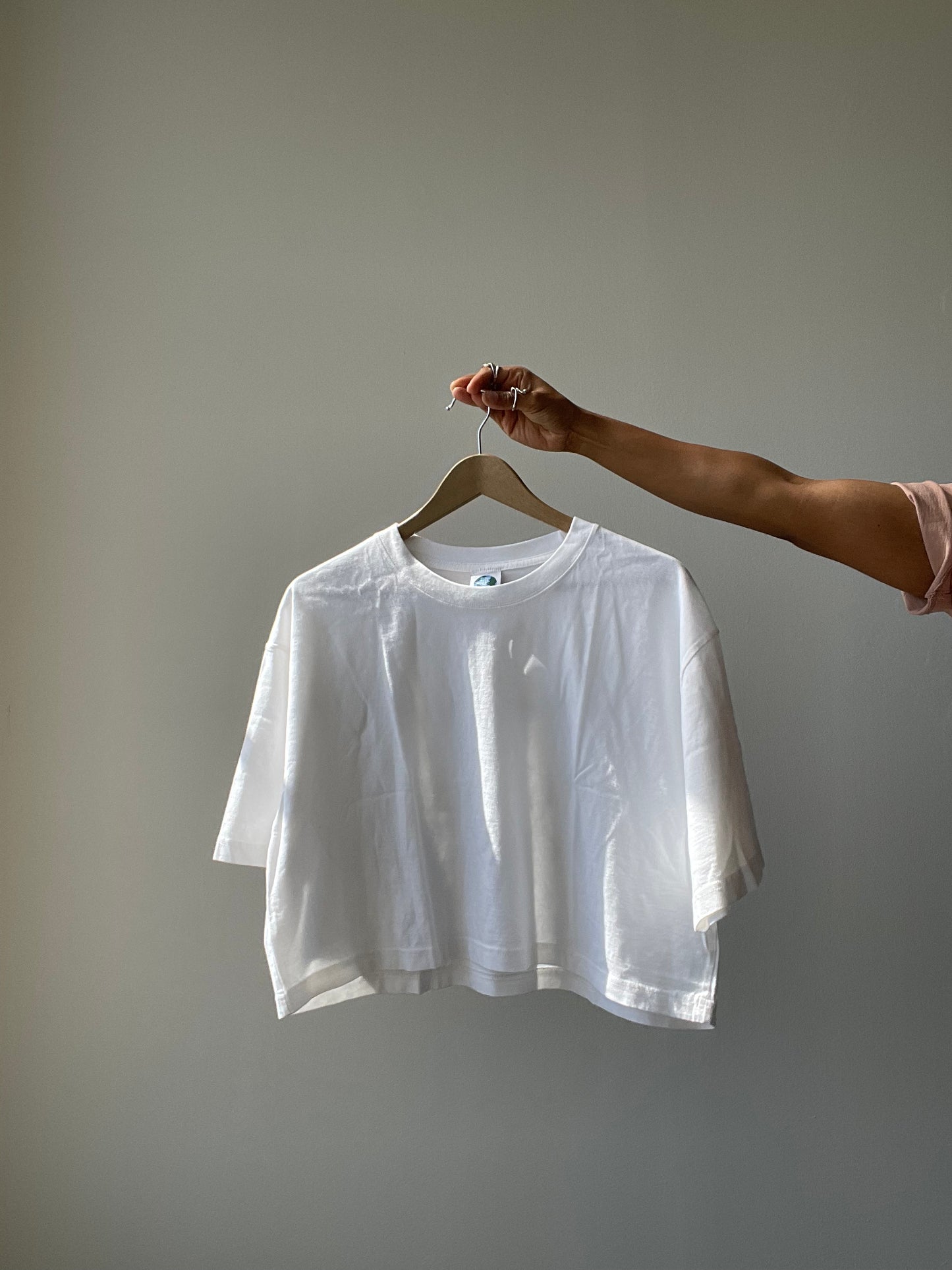 Billy Organic Cotton T Shirt In White