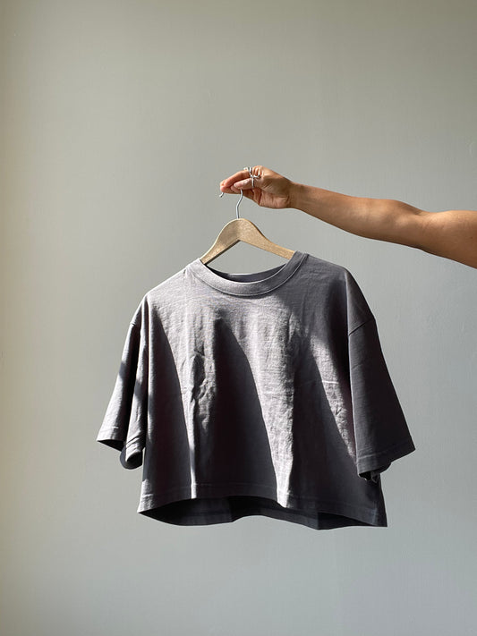 Billy Organic Cotton T Shirt In Ash Grey