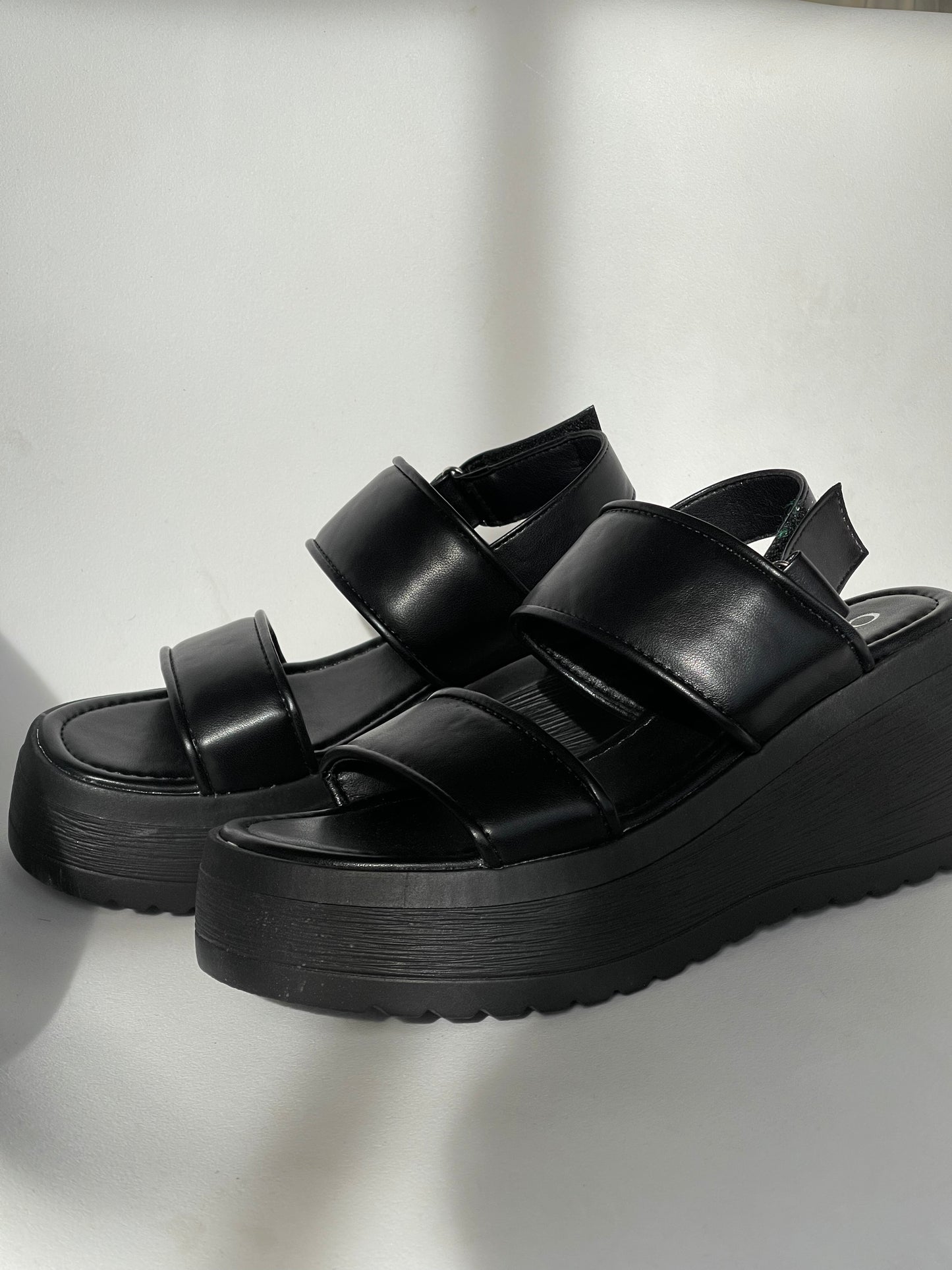 Padre Platform Summer Sandal In Black