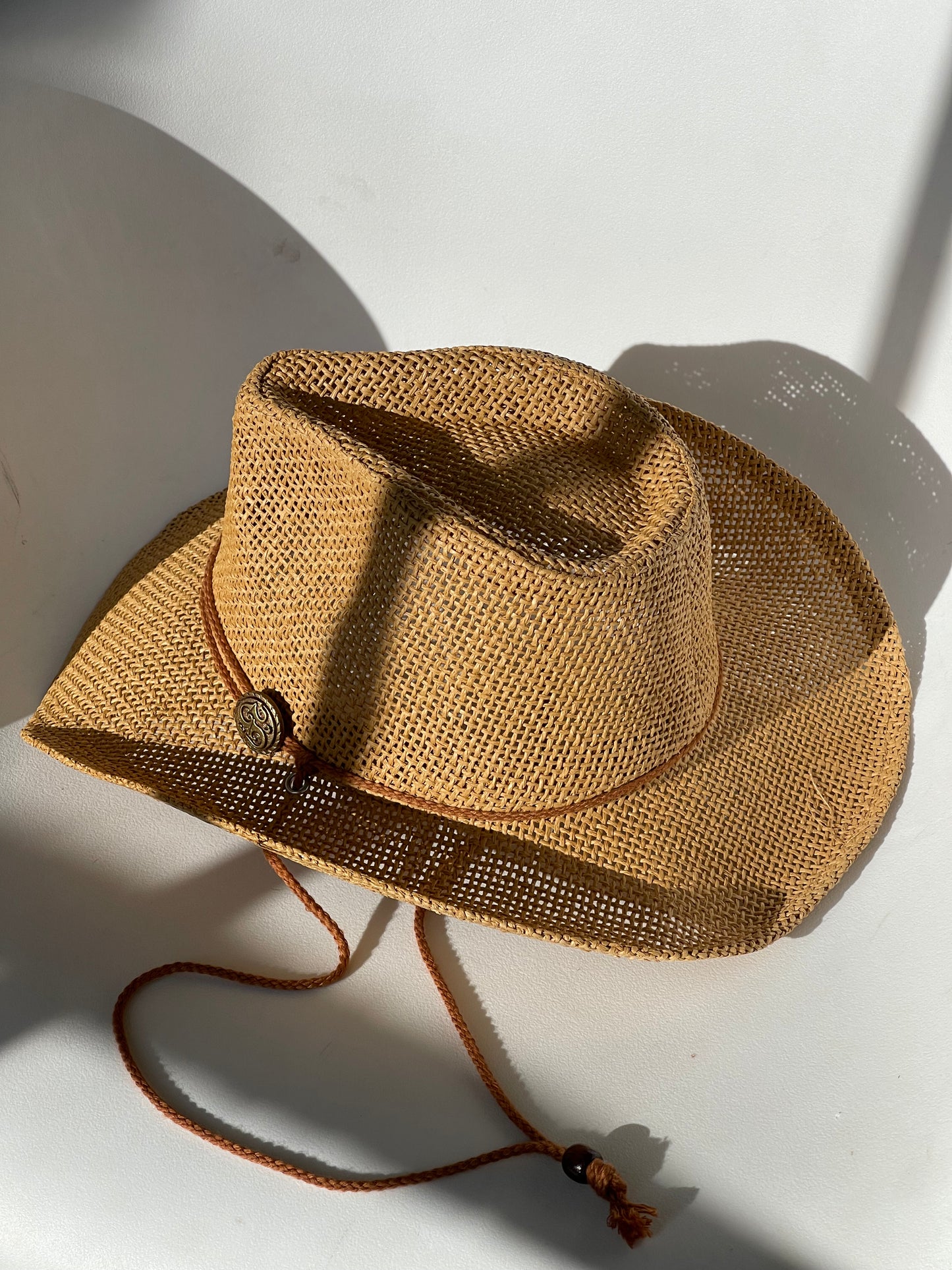 Kyle Straw Cowboy Hat In Tan