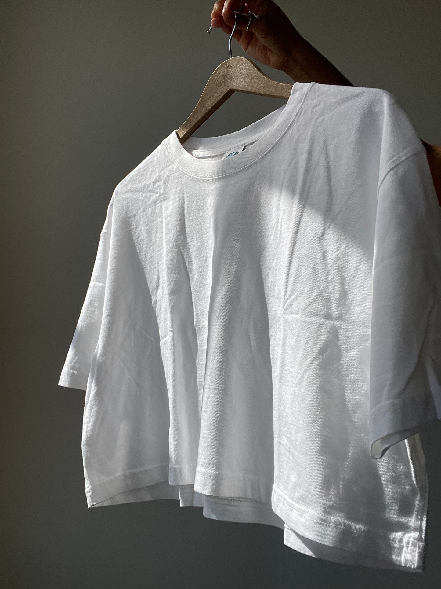 Billye Organic Cotton T Shirt In White