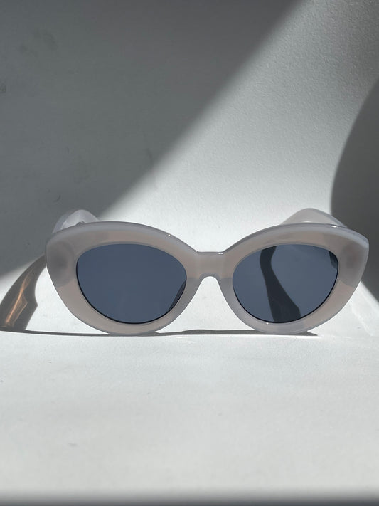 Dita Chunky Cat-Eye Sunglasses In Grey