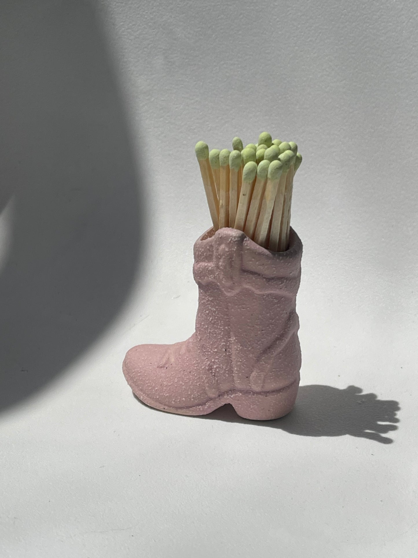 Cowboy Boot Match Holder In Pink