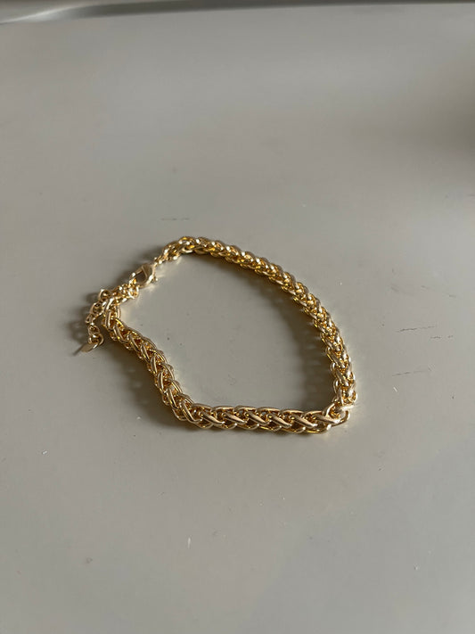 Link Crum Bracelet In Gold