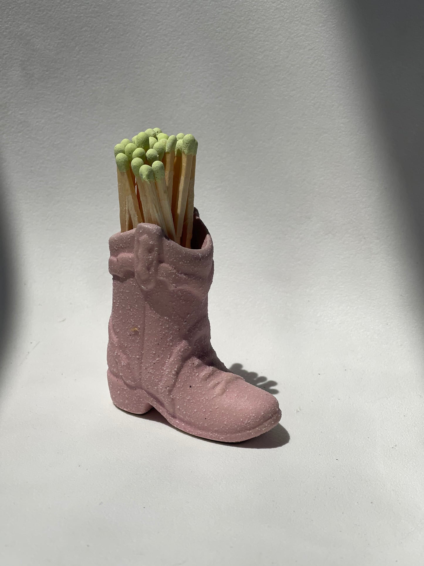 Cowboy Boot Match Holder In Pink