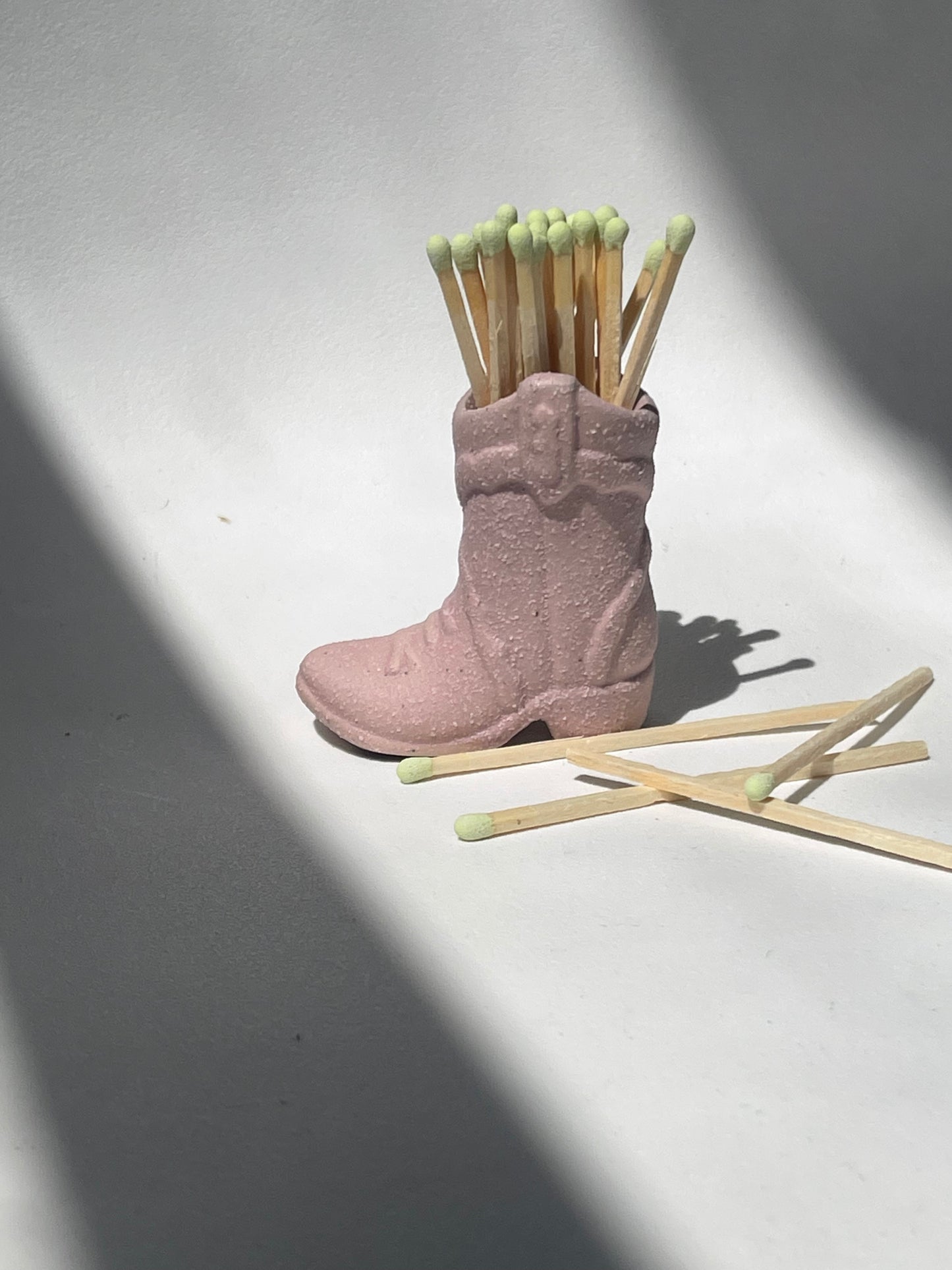 Cowboy Boot Match Holder In Pink
