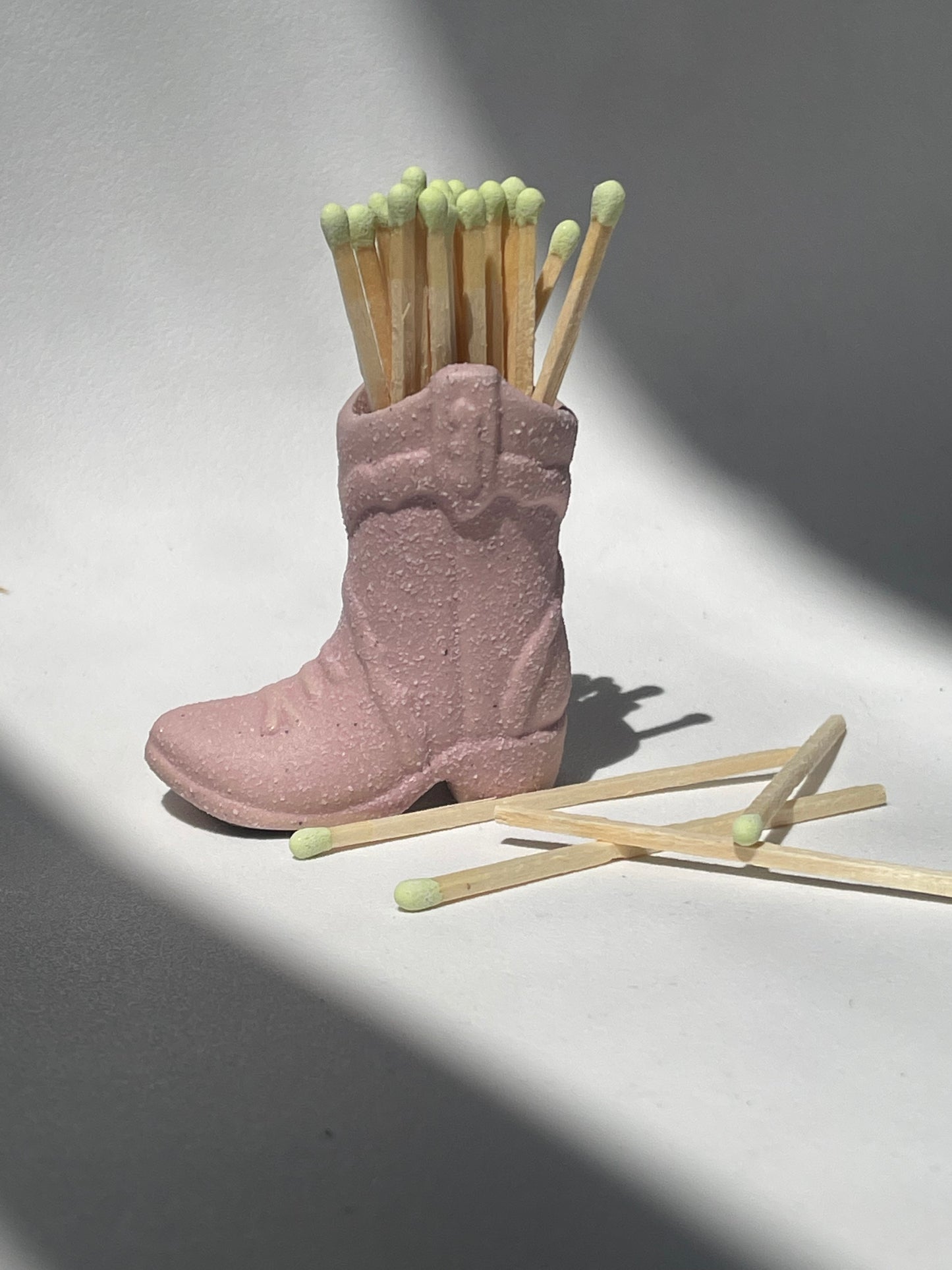 Cowboy Boot Match Holder In Pink