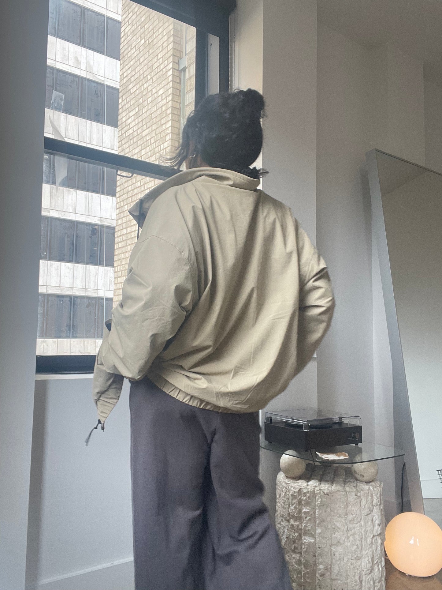 Connie Dad Utility JacketIn Taupe
