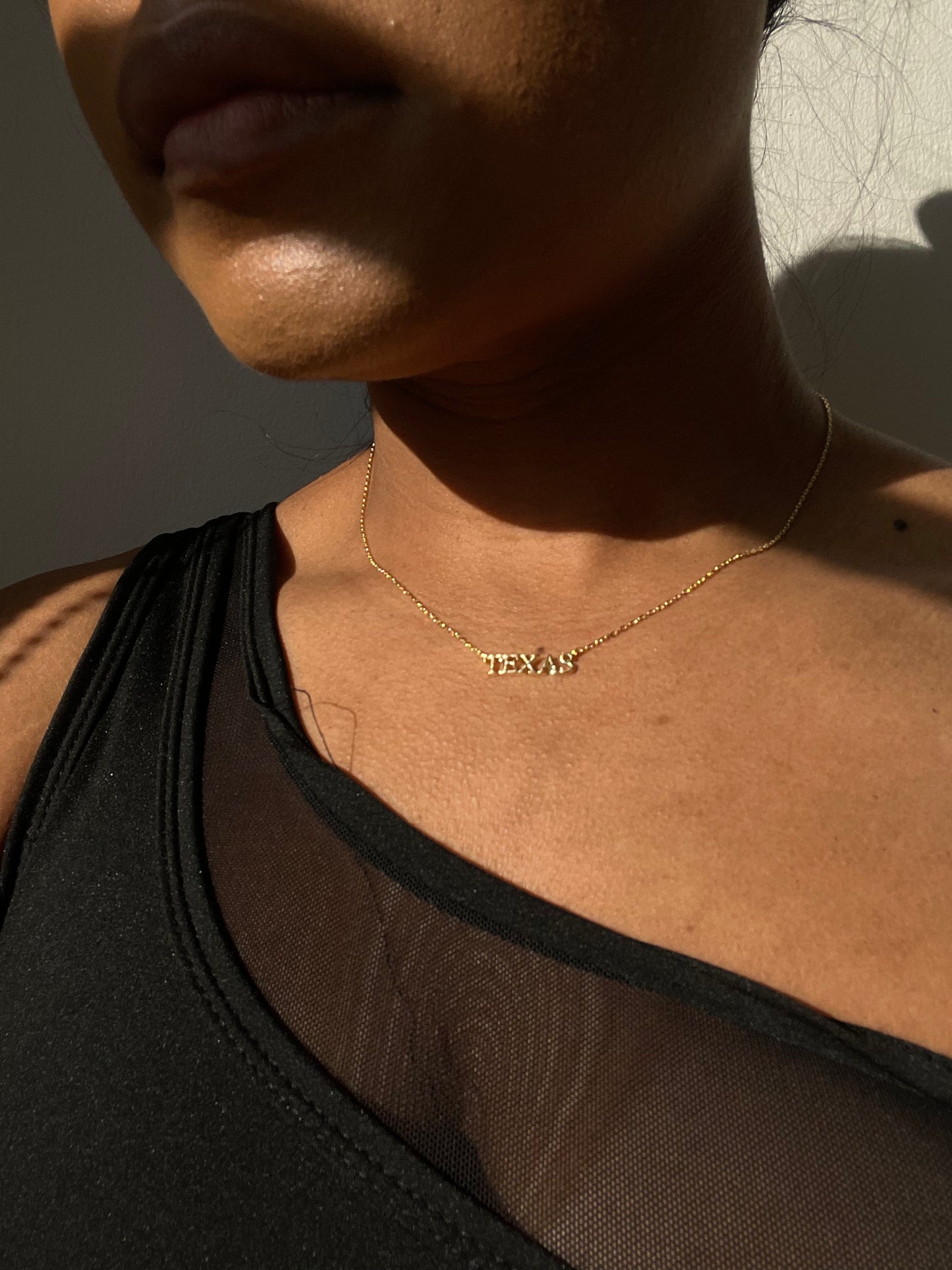 K.A. Texas 18k Gold Dipped Necklace