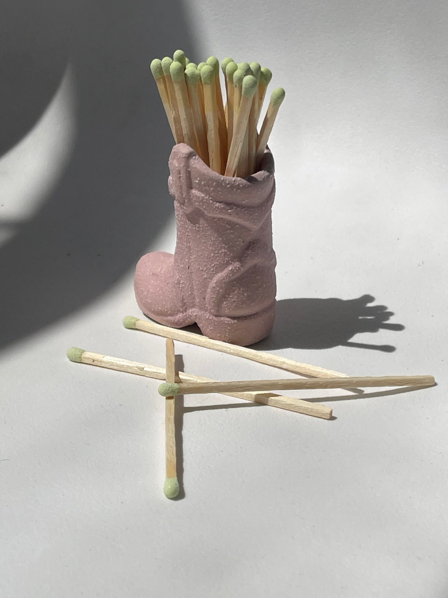 Cowboy Boot Match Holder In Pink