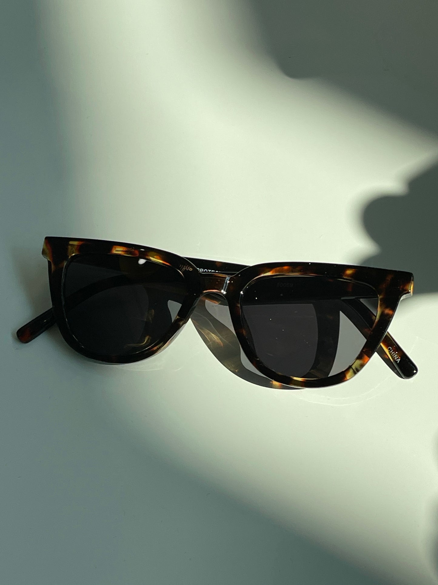 Regina Retro Square Sunglasses In Tortoise