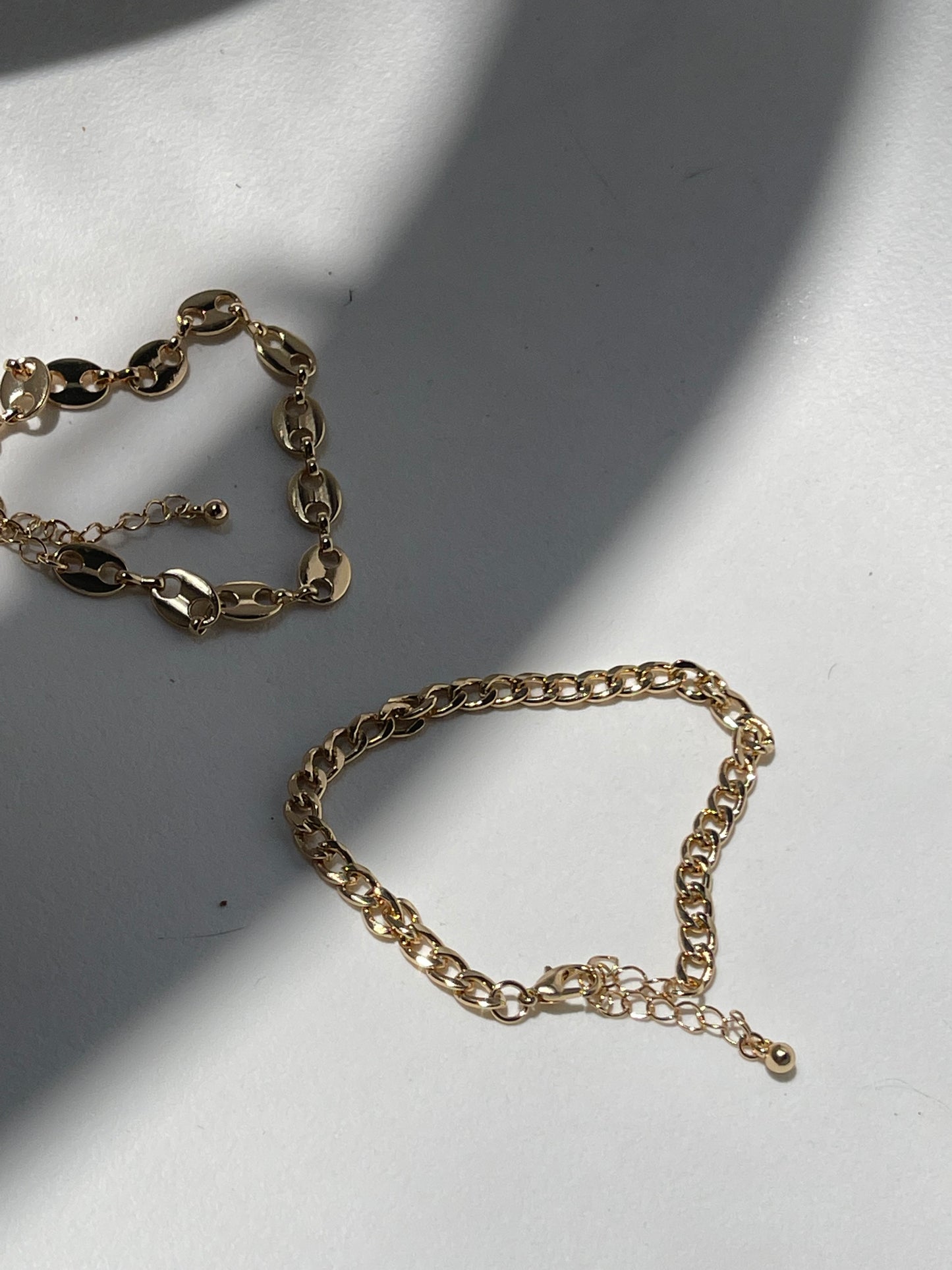 Marina Double Classic Link Bracelet In Gold