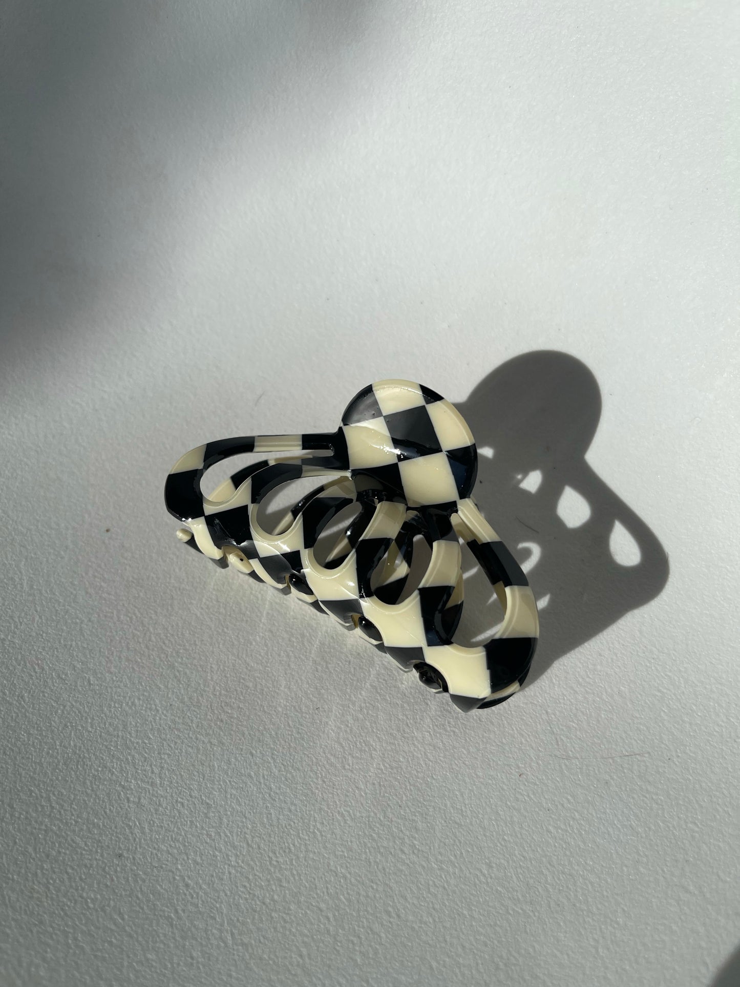 Sagan Check Claw Clip