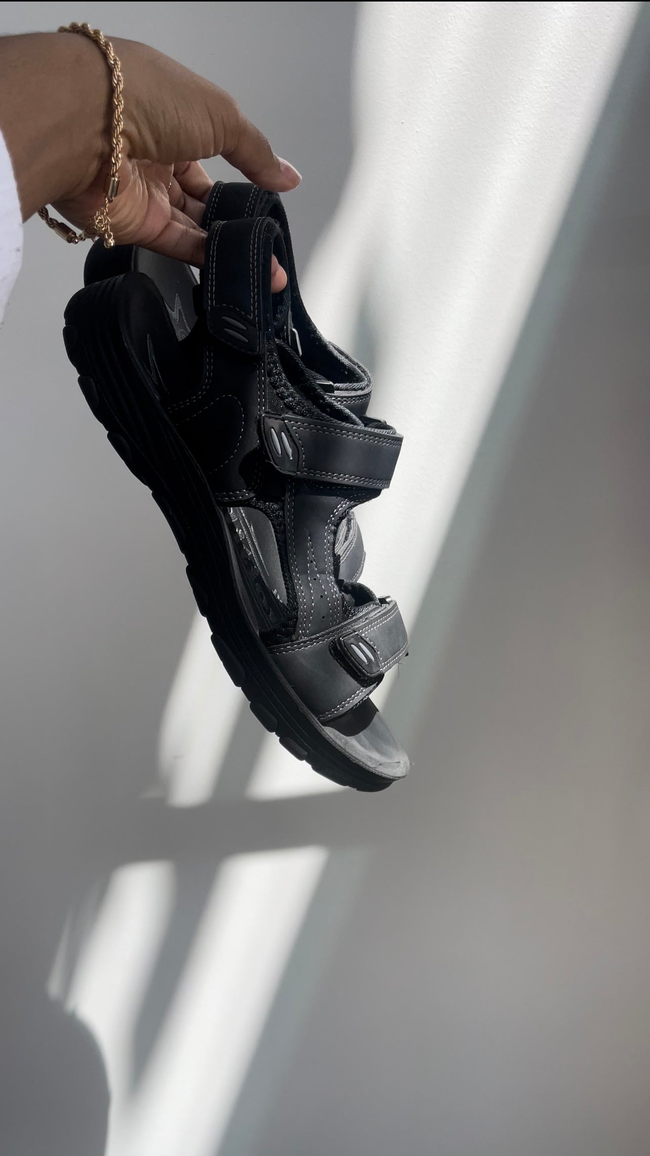 Ellie Sport Trail Sandal In Black