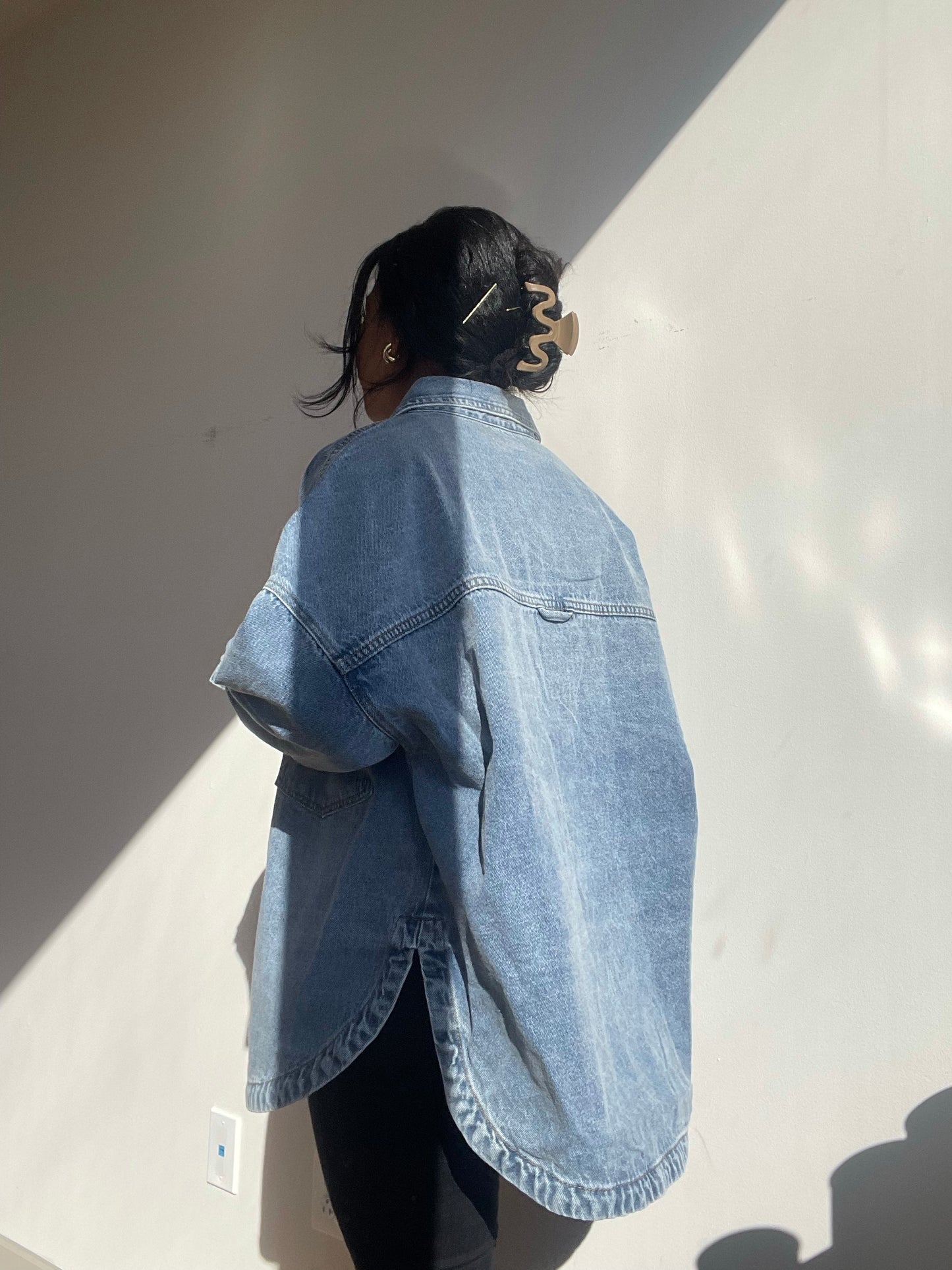 Riley Oversized Denim Jacket