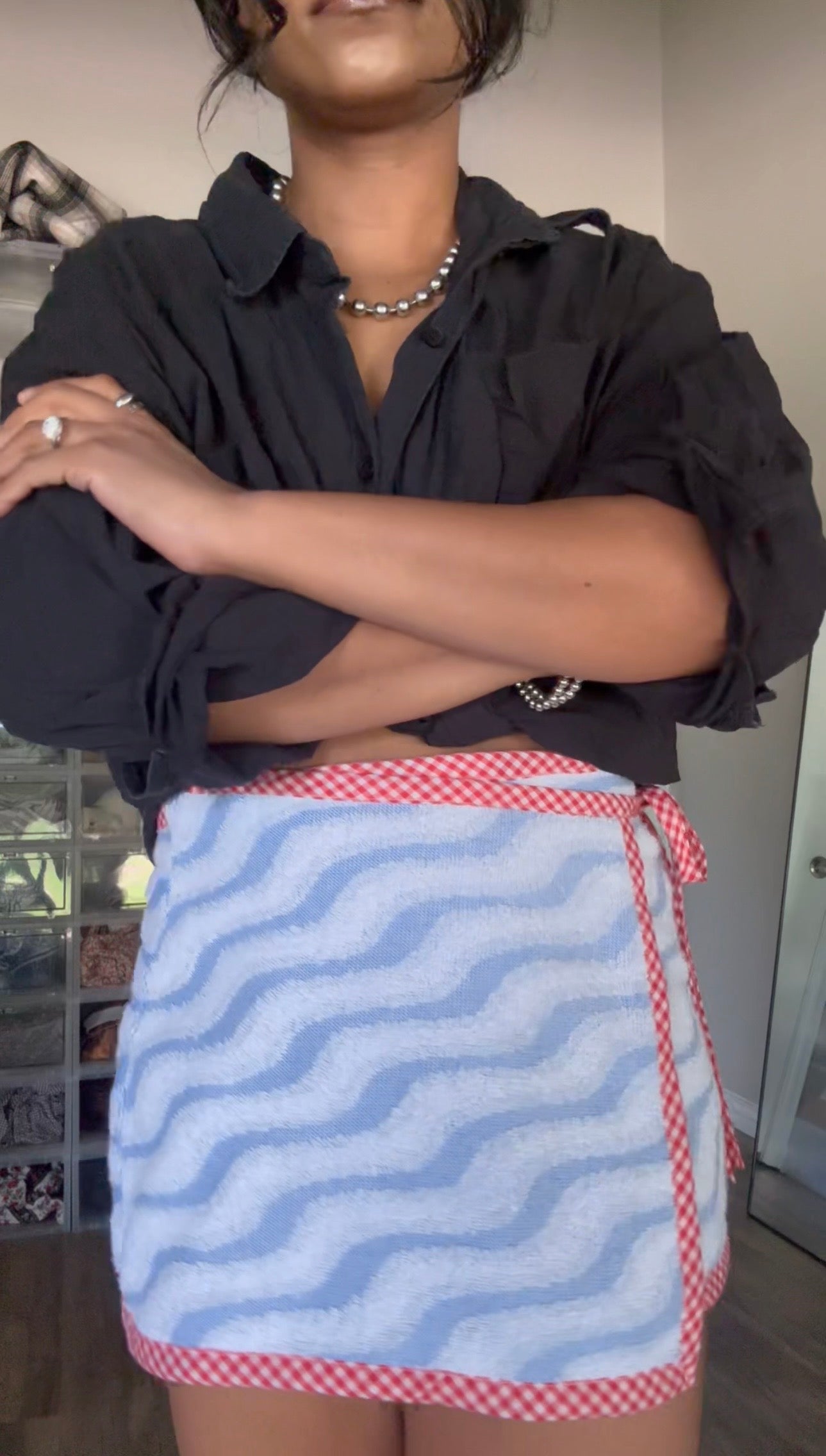 Delaney Handcrafted Towel Wrap Skirt