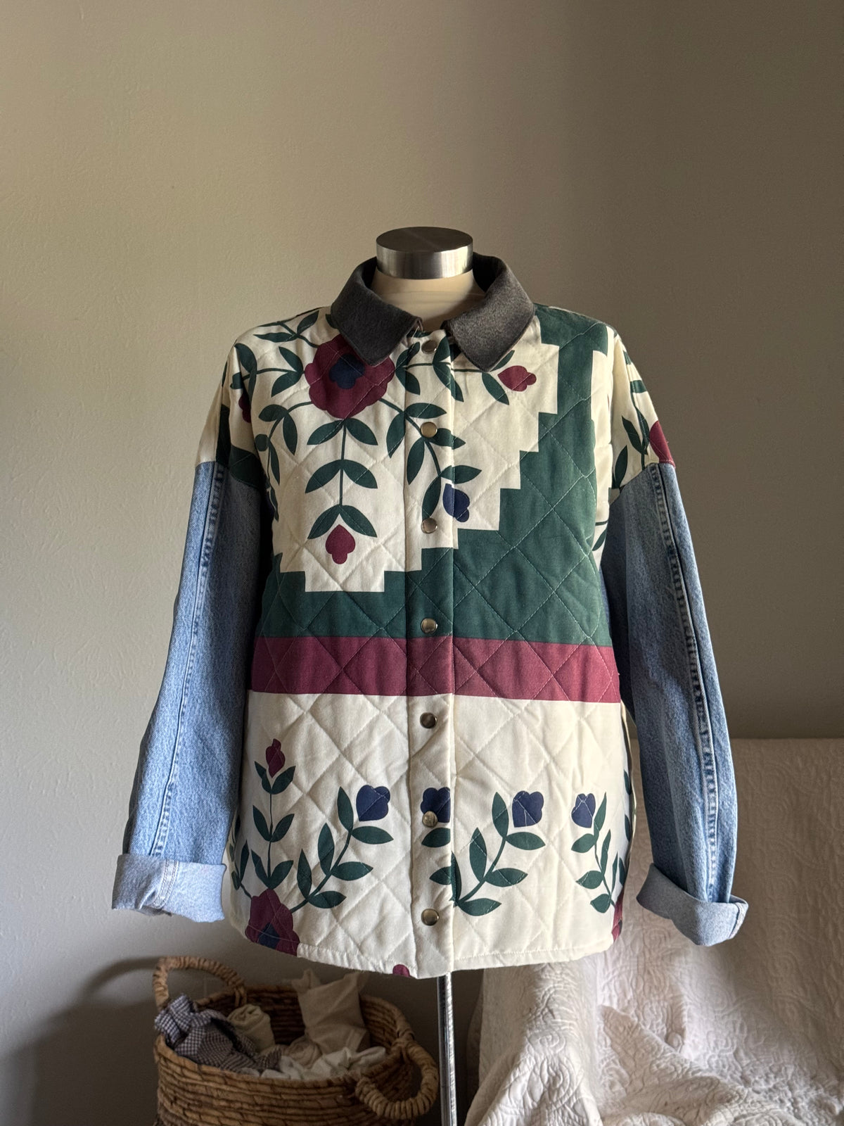 Joseph Handcrafted Vintage Quilt Jacket (The 2nd)