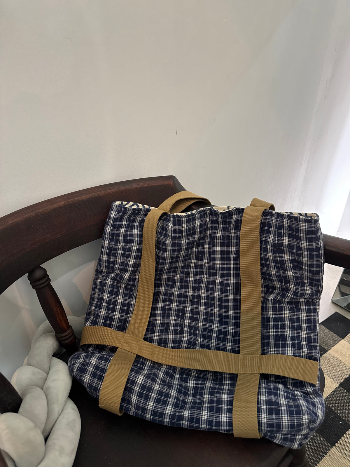 Haselden Handcrafted Hat Holder Tote Bag