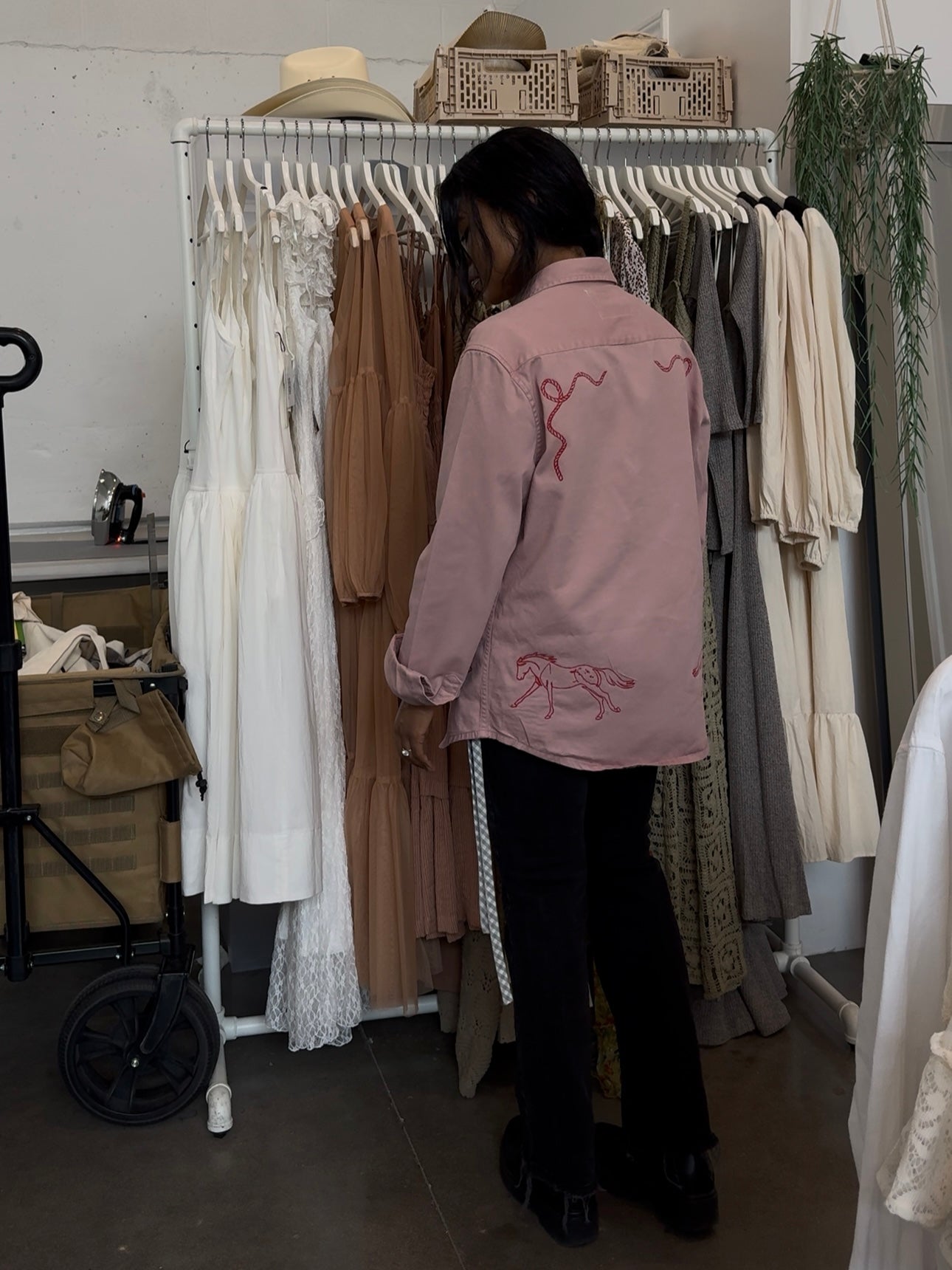 Jaxson Handcrafted Embroidered Rodeo Workwear Shacket The 2nd