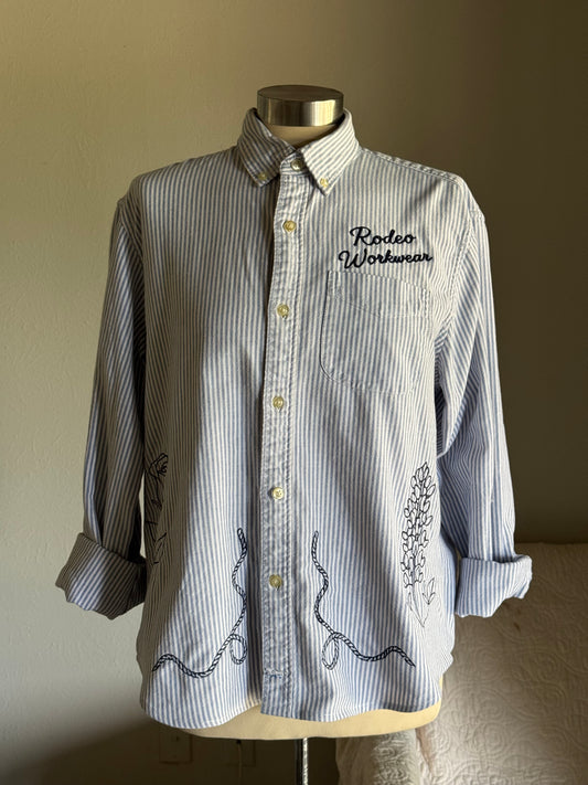 Jaxson Handcrafted Embroidered Button Down