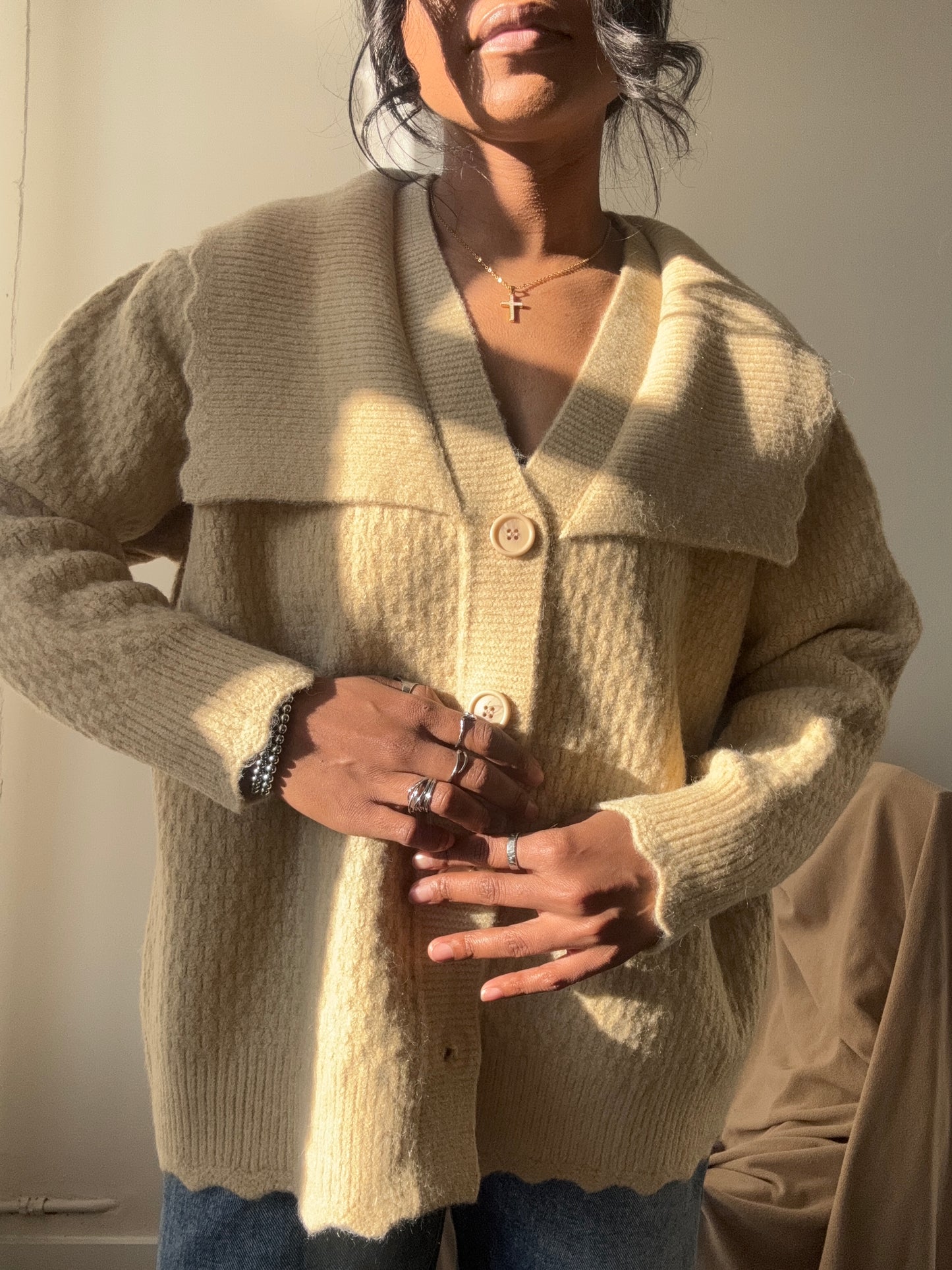 Cynthia Knit Sweater In Manila