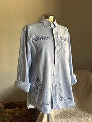Jaxson Handcrafted Embroidered Button Down