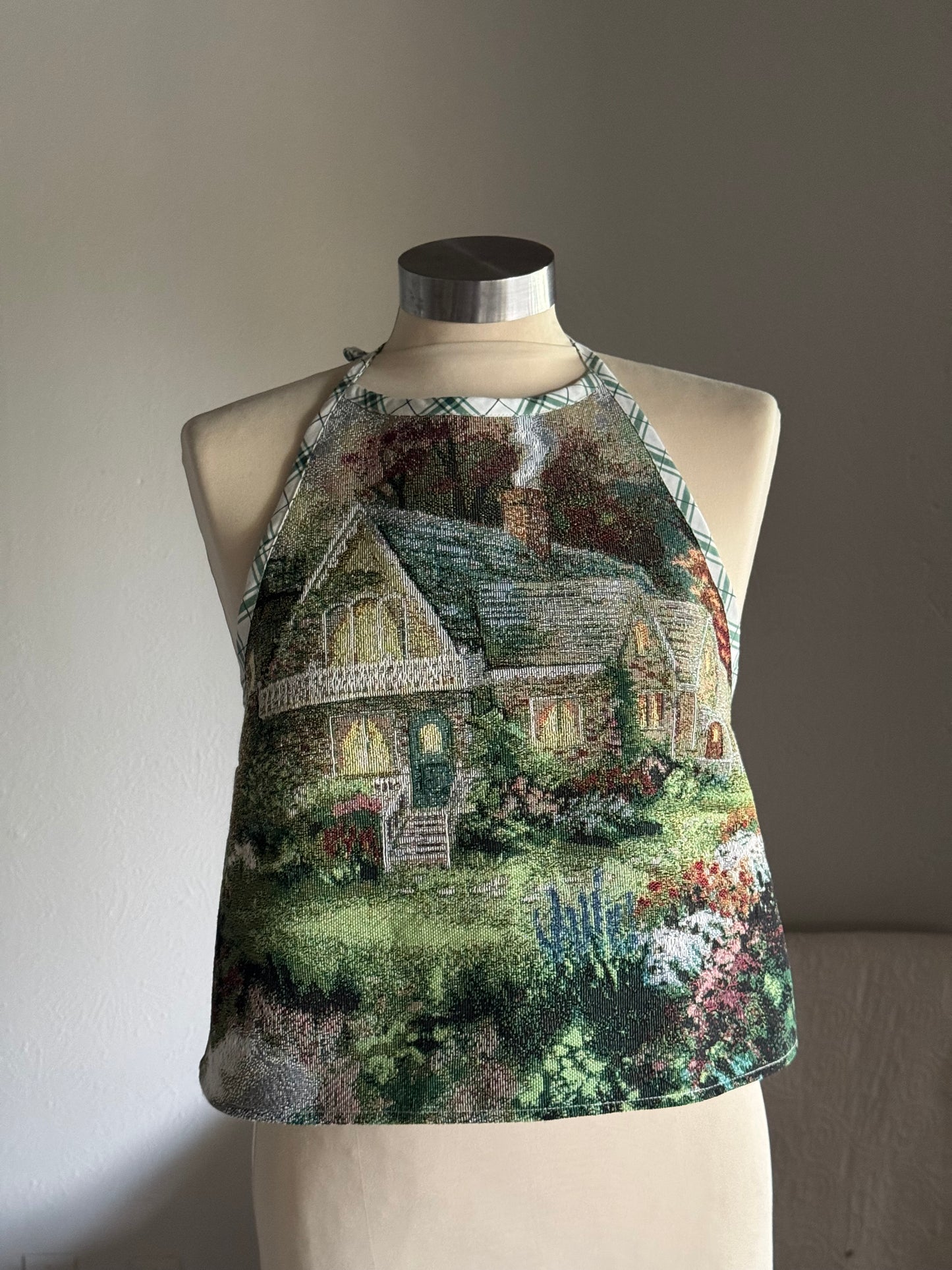 Brenda Handcrafted Tapestry Halter Top