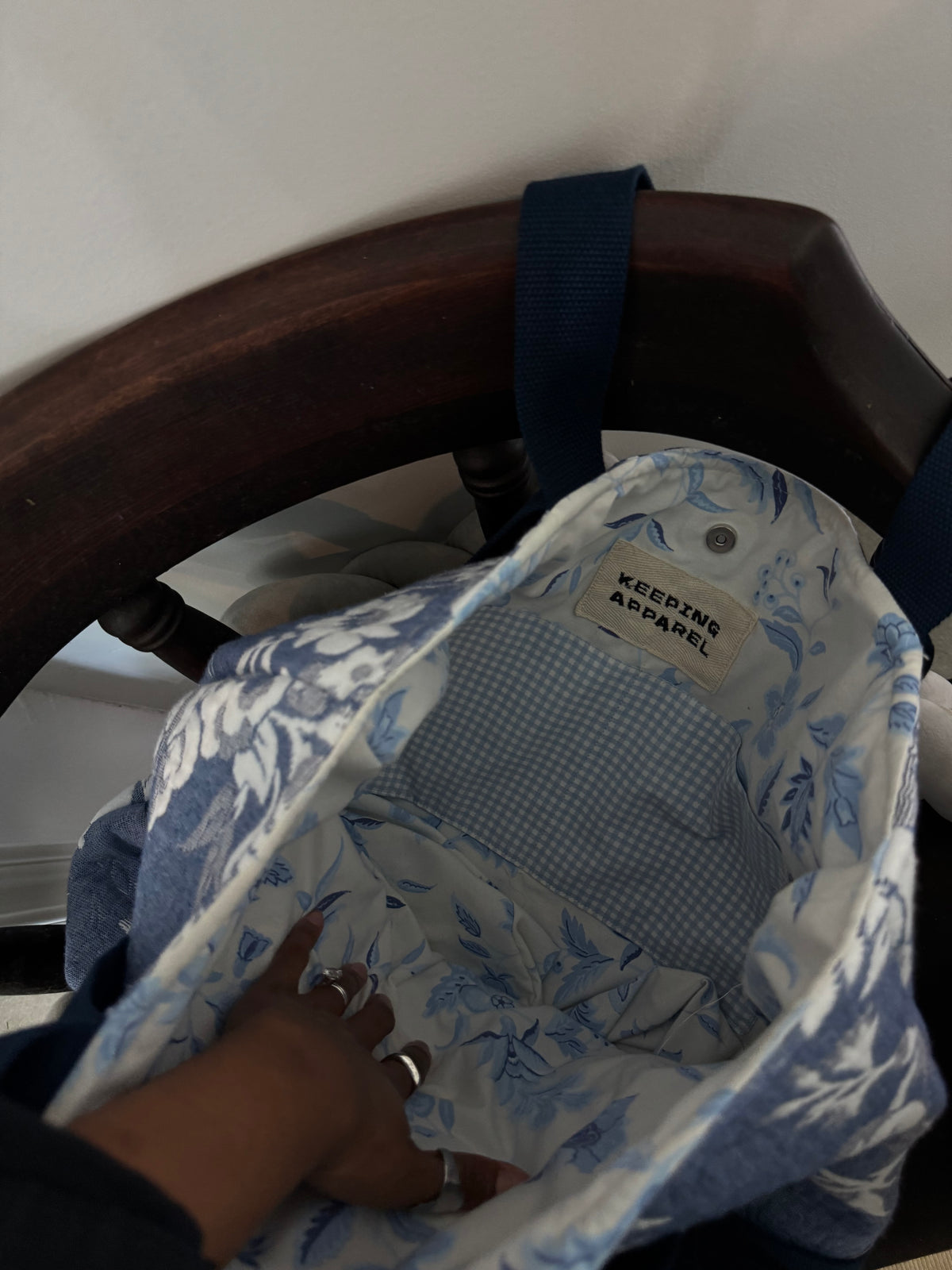 Haselden Handcrafted Hat Holder Tote Bag