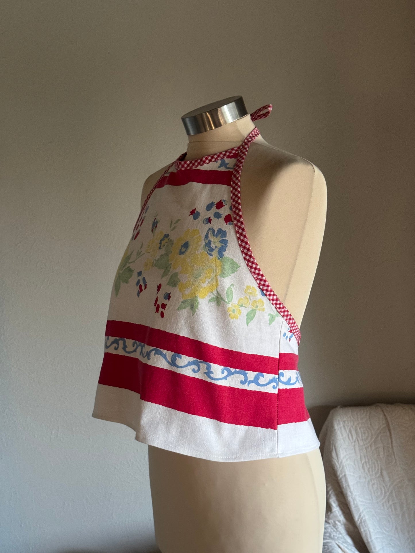 Brenda Handcrafted Vintage Halter Top