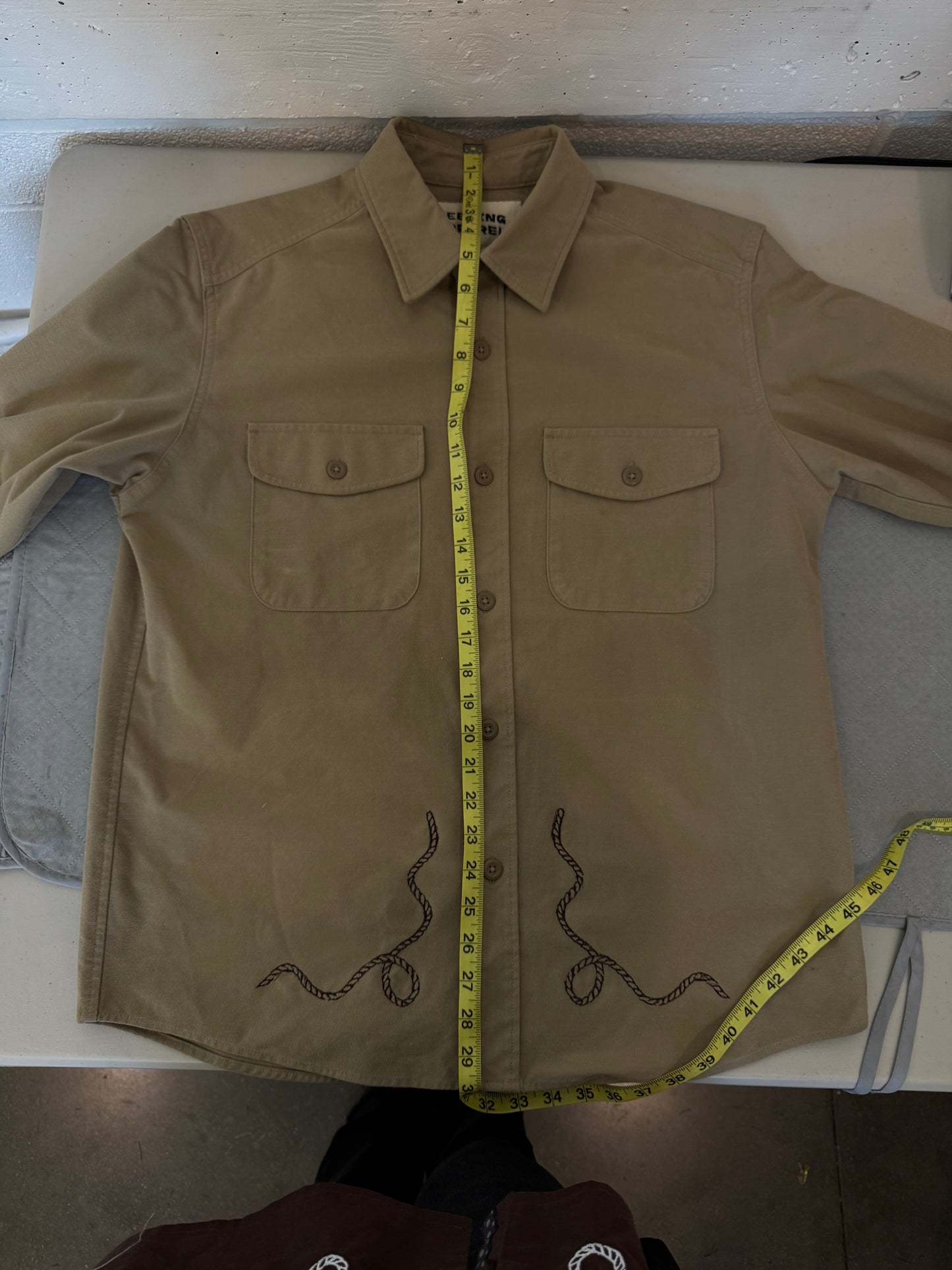 Jaxson Handcrafted Embroidered Shacket