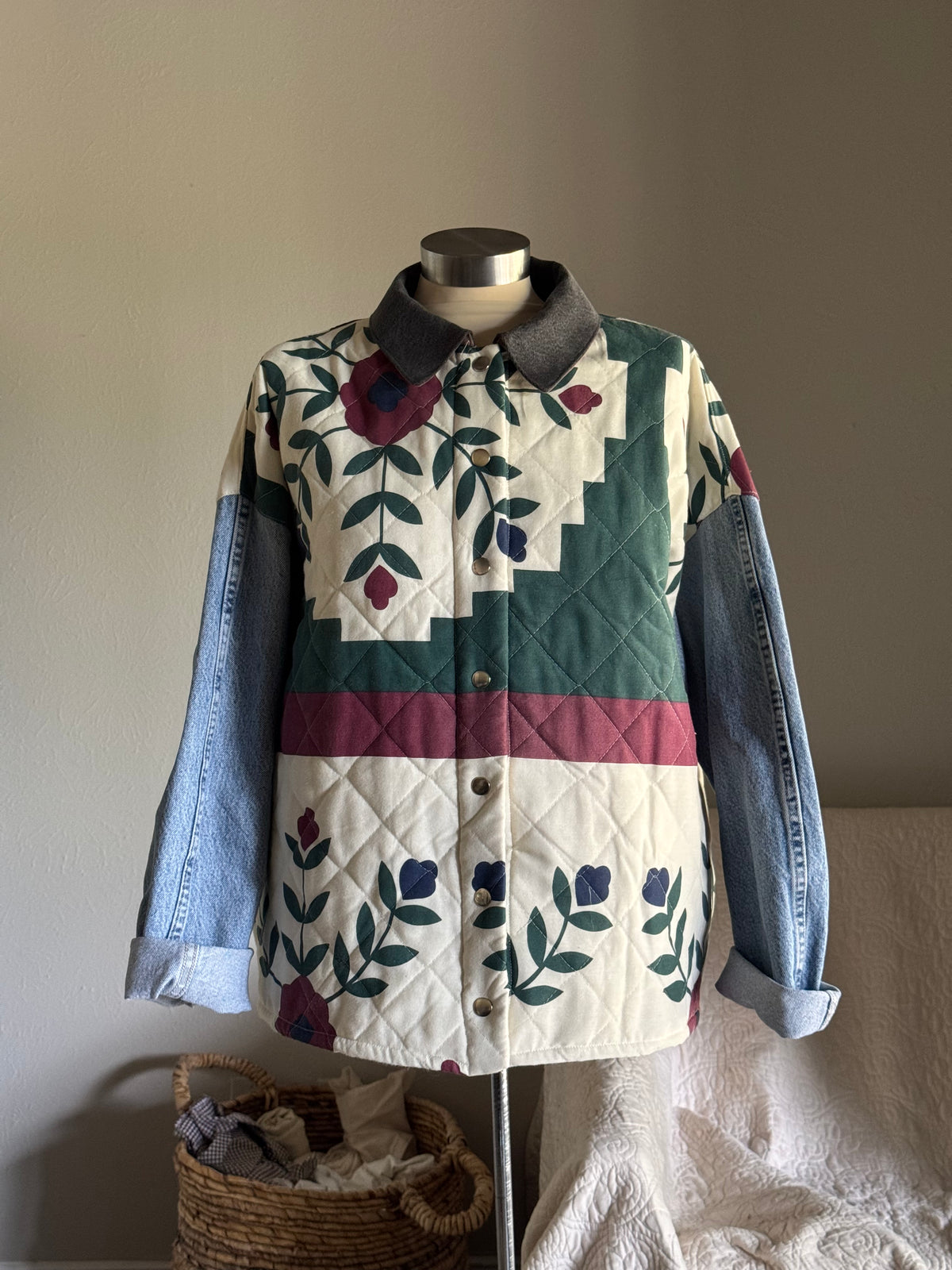 Joseph Handcrafted Vintage Quilt Jacket (The 2nd)