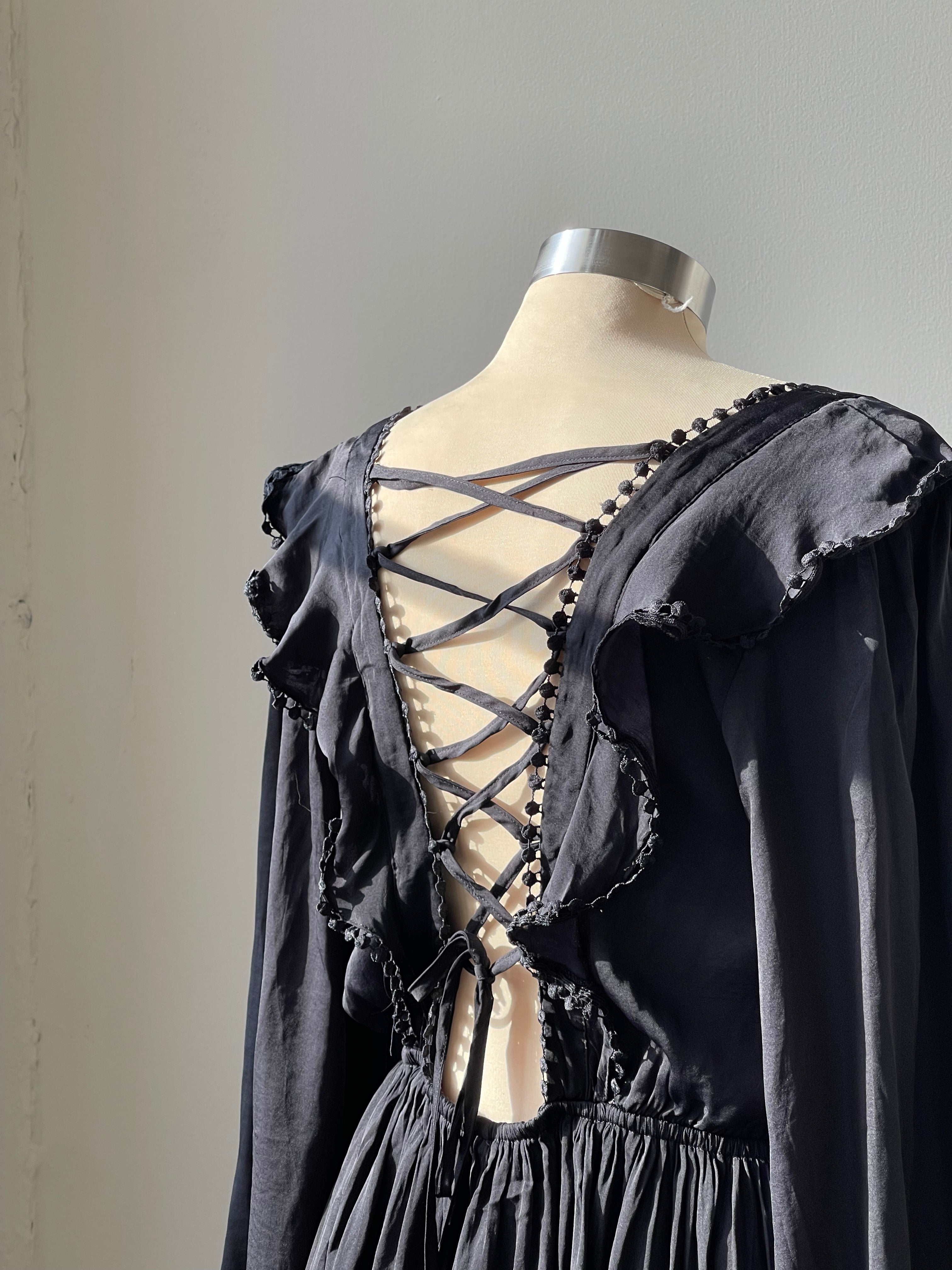 お試し価格 Ballon Black skirt Create dress / Create Clair ruri ...