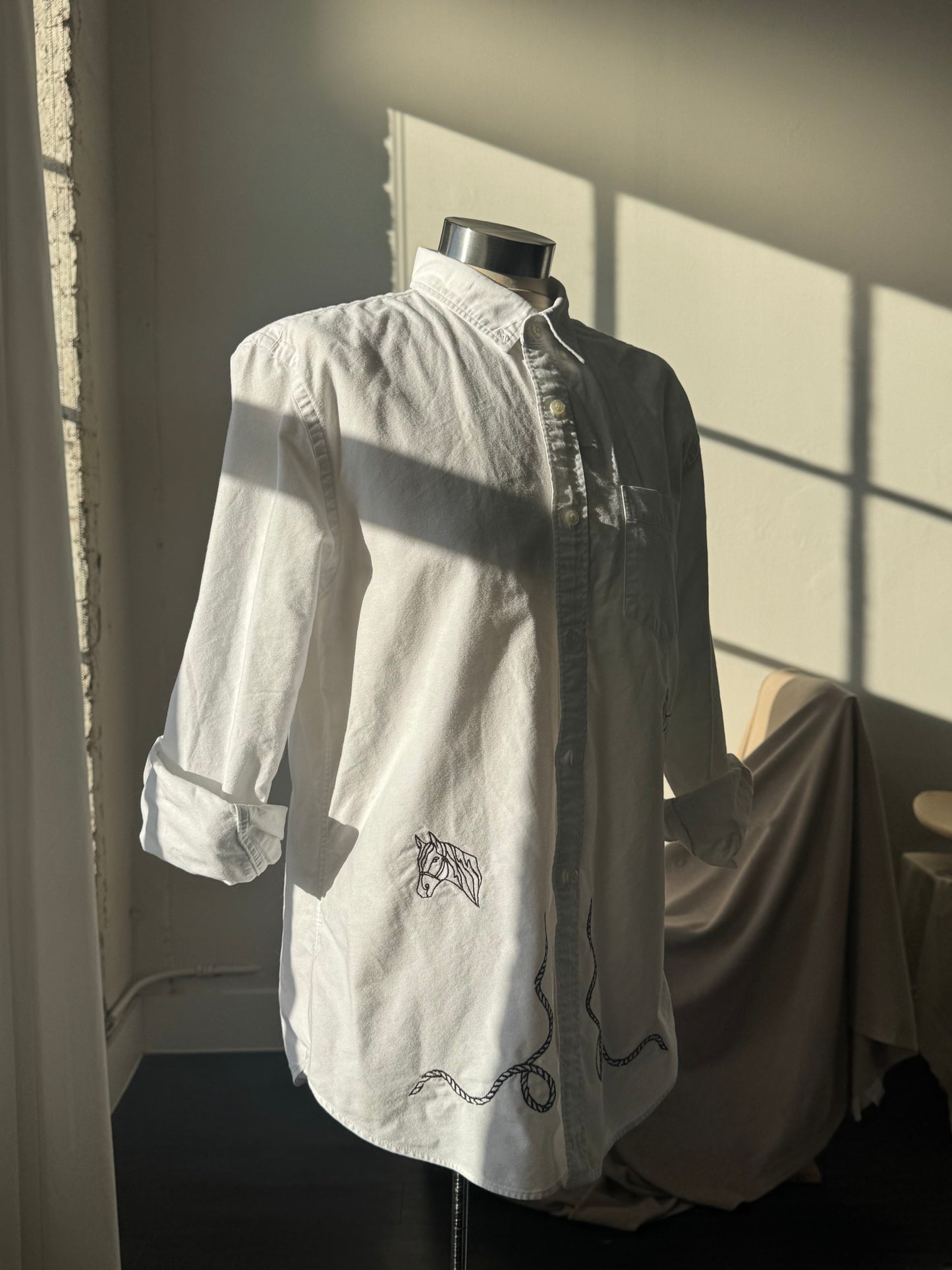 Jaxson Handcrafted Embroidered Button Down