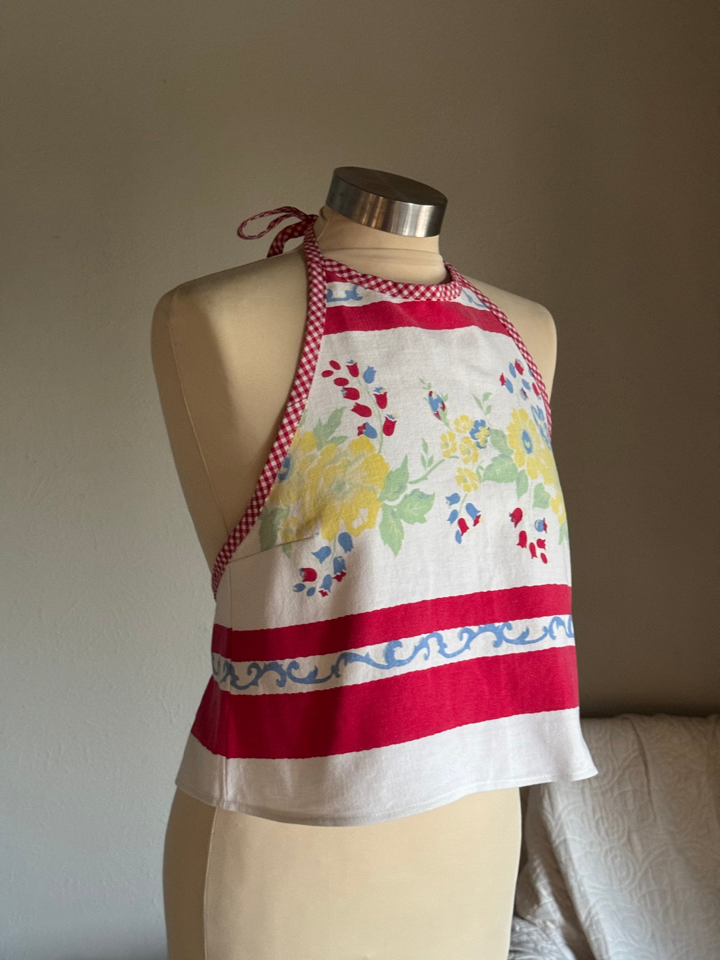 Brenda Handcrafted Vintage Halter Top