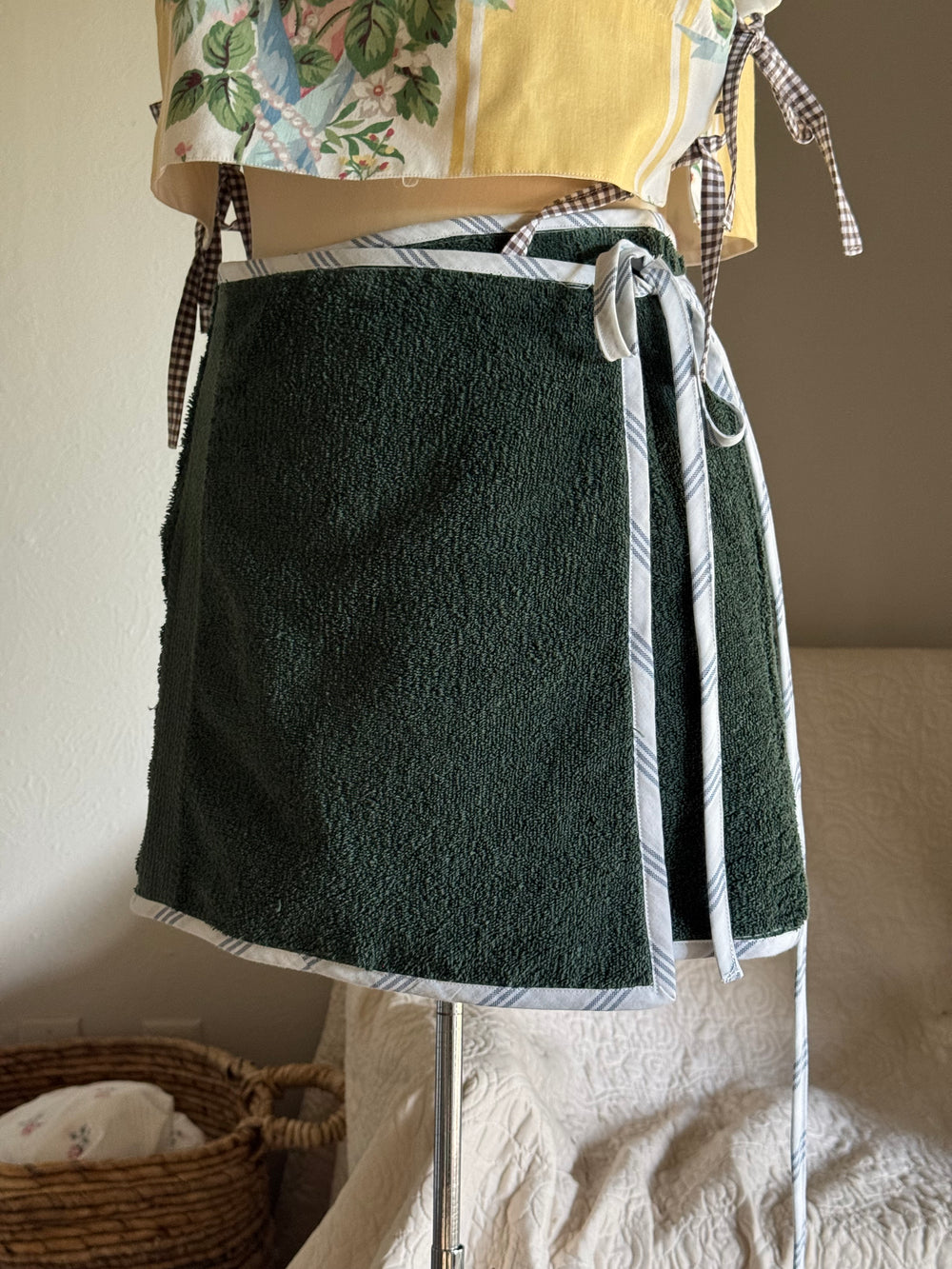 Delaney Handcrafted Towel Wrap Skirt