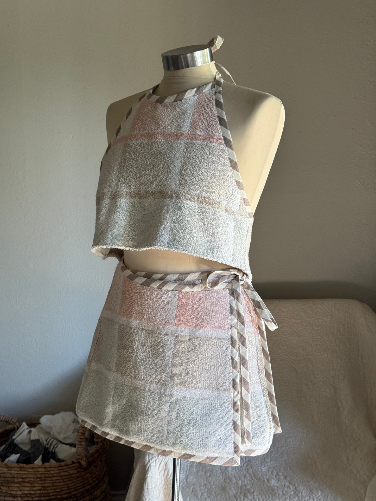 Delaney Handcrafted Towel Wrap Skirt