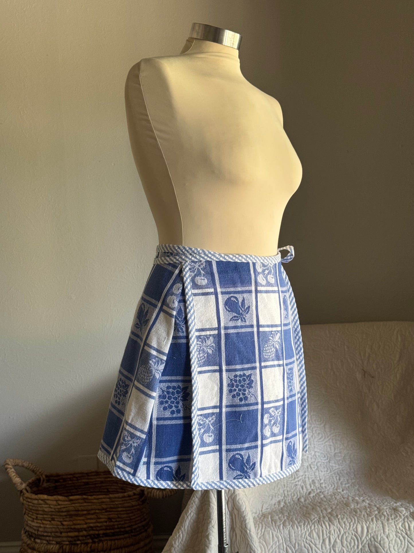 Delaney Handcrafted Vintage Wrap Skirt