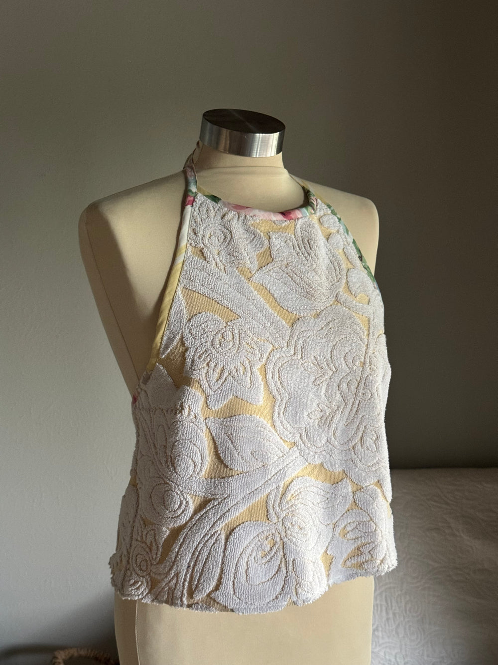 Brenda Handcrafted Vintage Halter Top