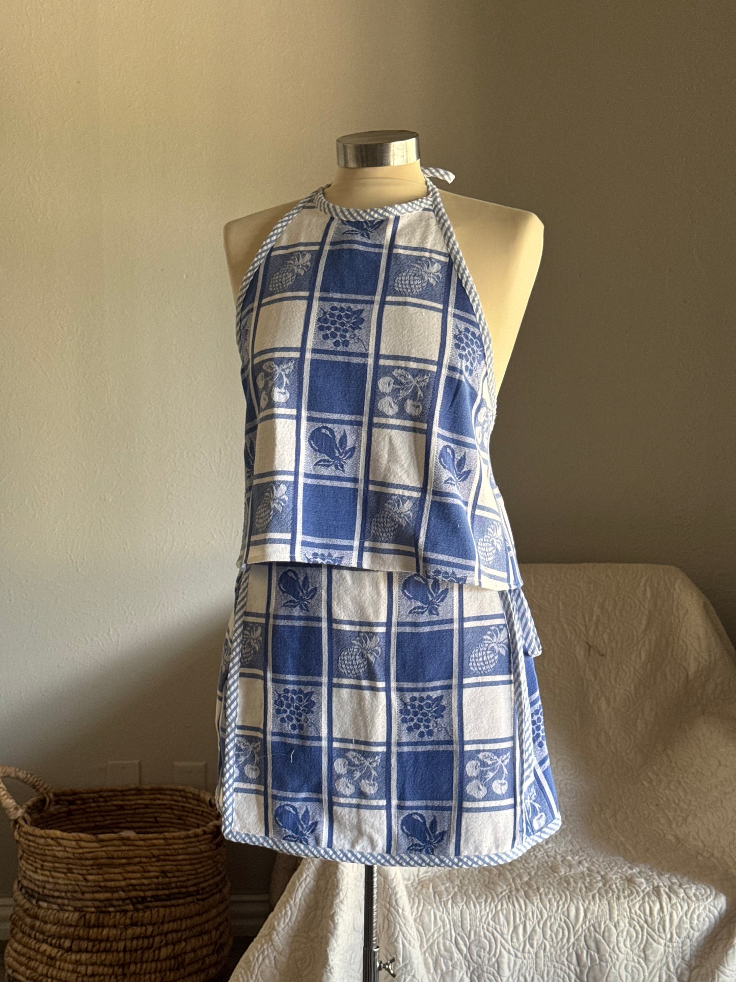 Delaney Handcrafted Vintage Wrap Skirt