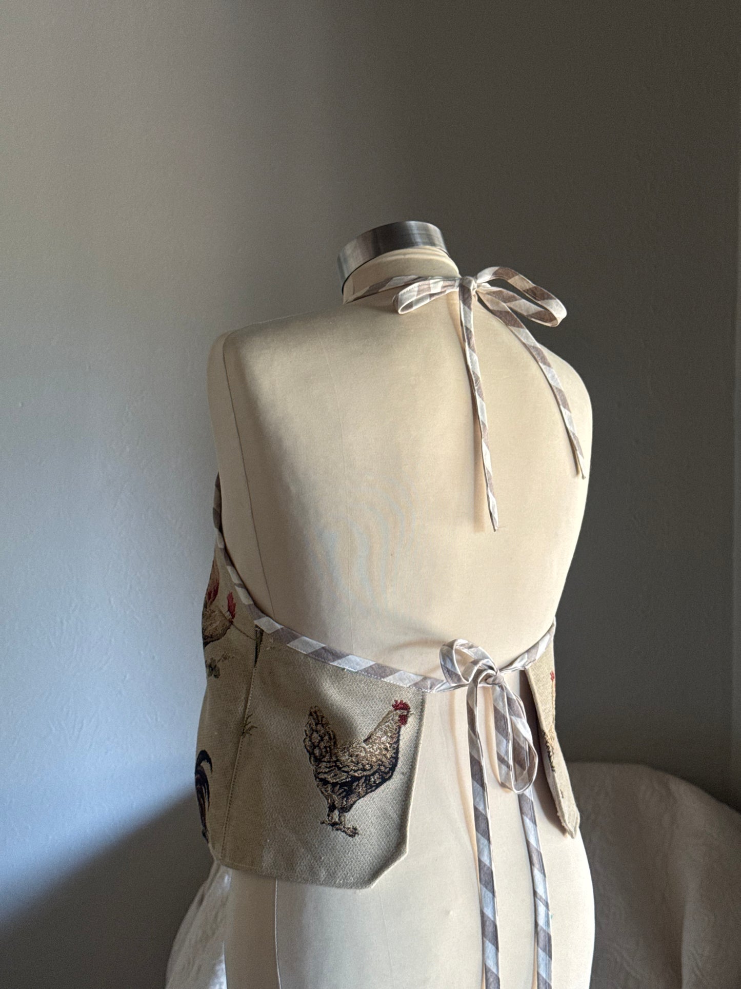 Brenda Handcrafted Vintage Tapestry Halter Top