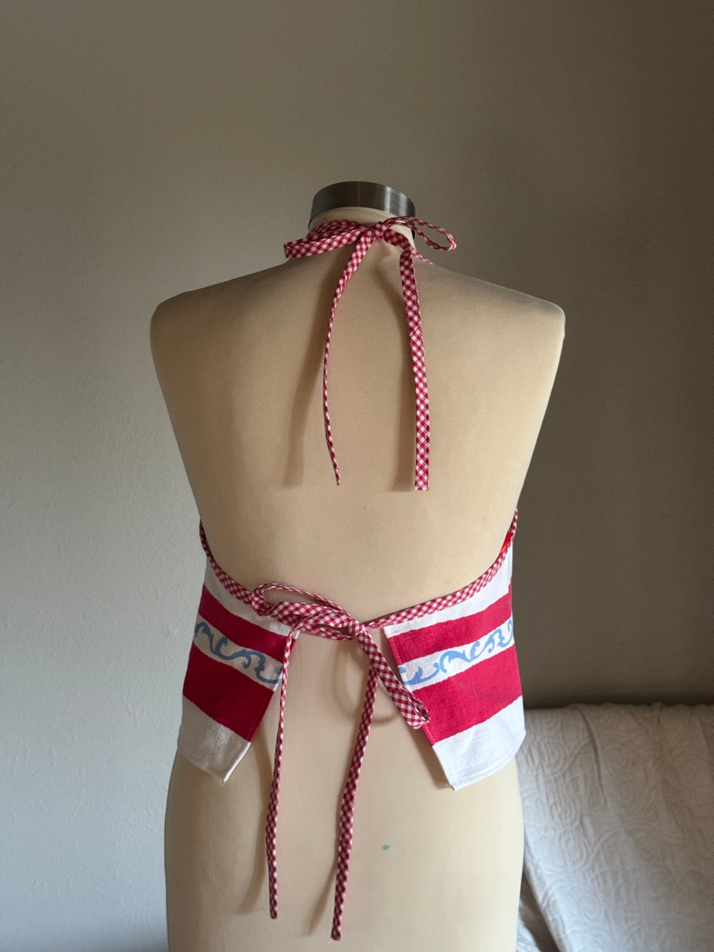 Brenda Handcrafted Vintage Halter Top
