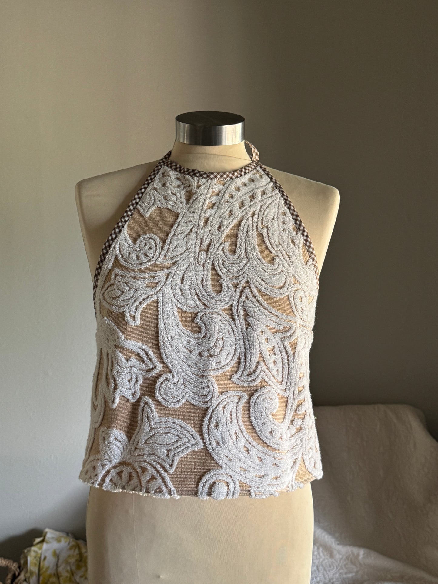 Brenda Handcrafted Towel Halter Top (2nd)