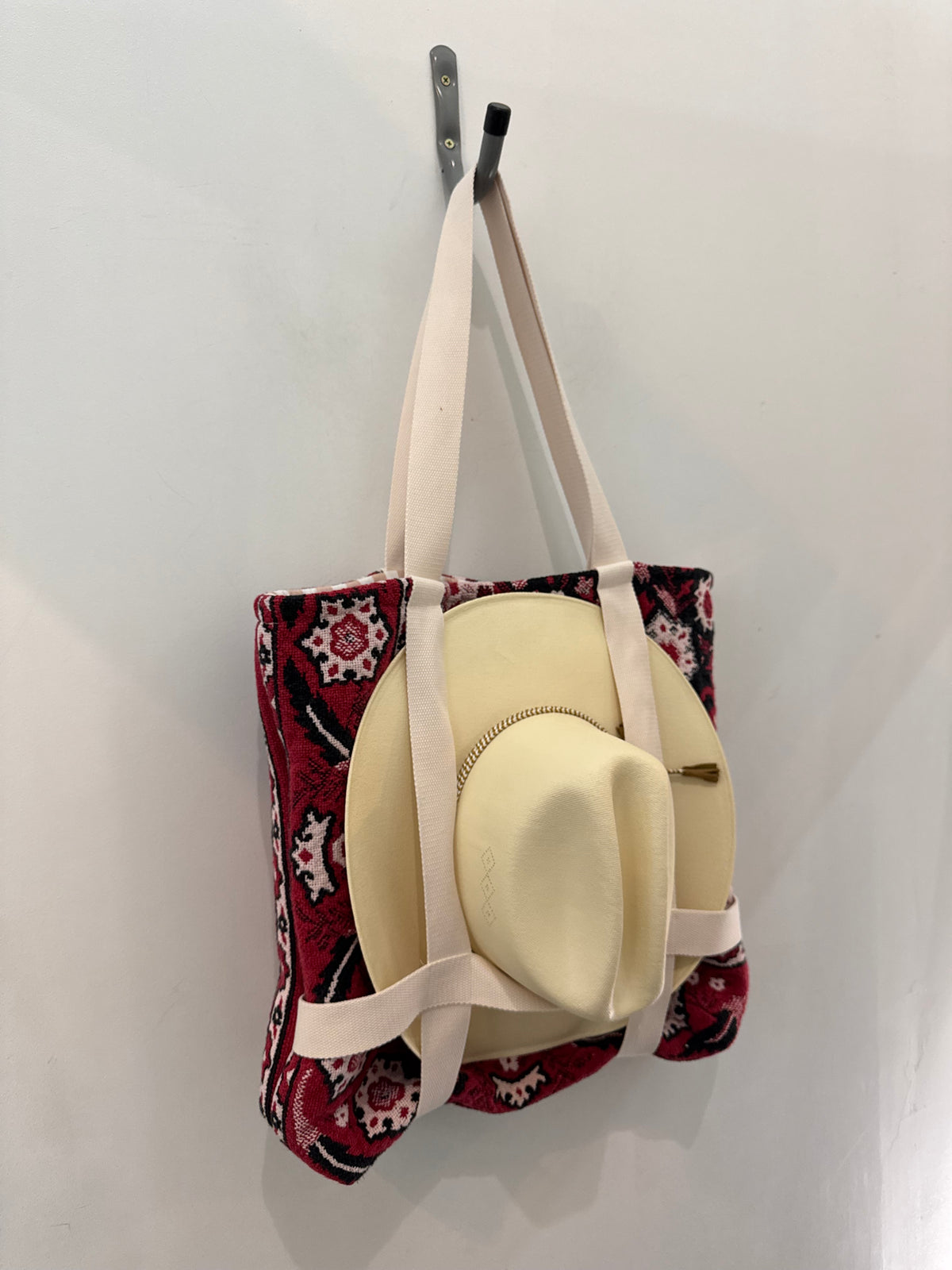 Haselden Handcrafted Hat Holder Tote Bag